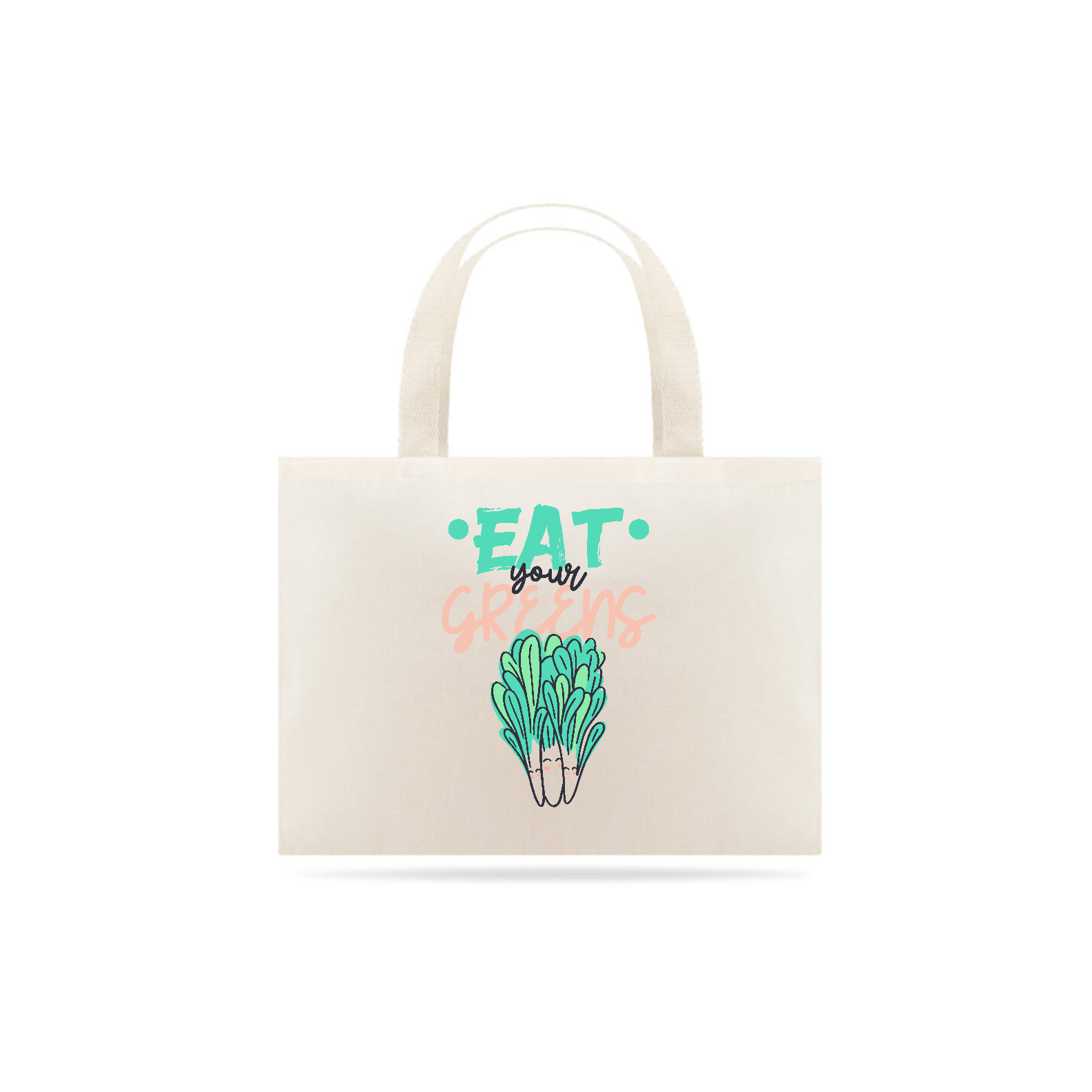 ECOBAG “EAT YOUR GREENS“ - VEGANSTYLE