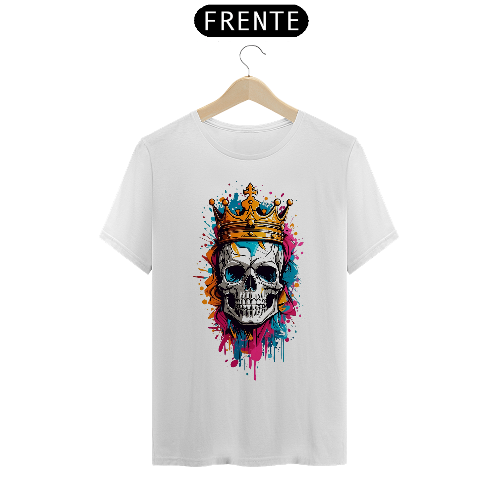 Camisa King Skull - Unissex