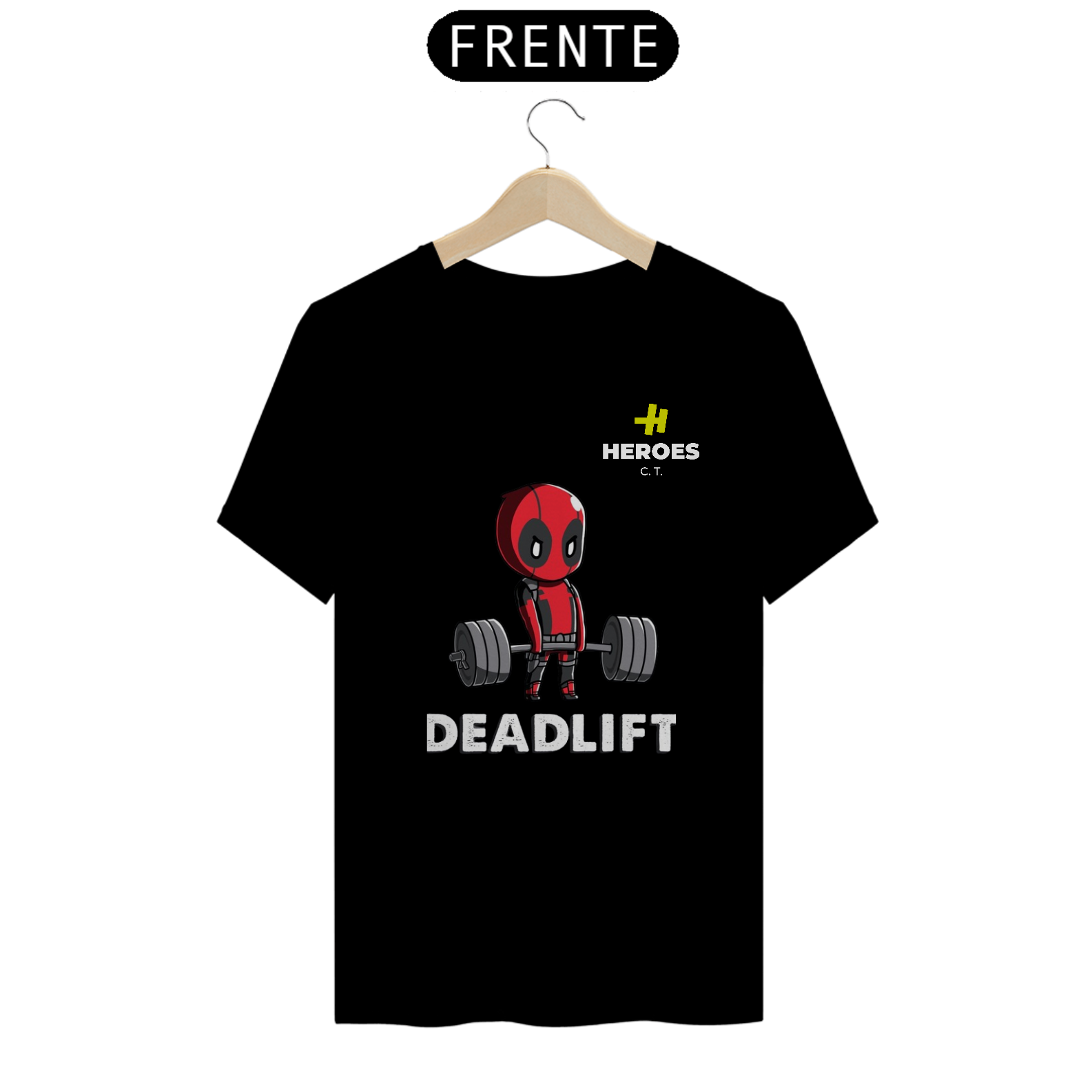 Deadpoolzinho deadlift