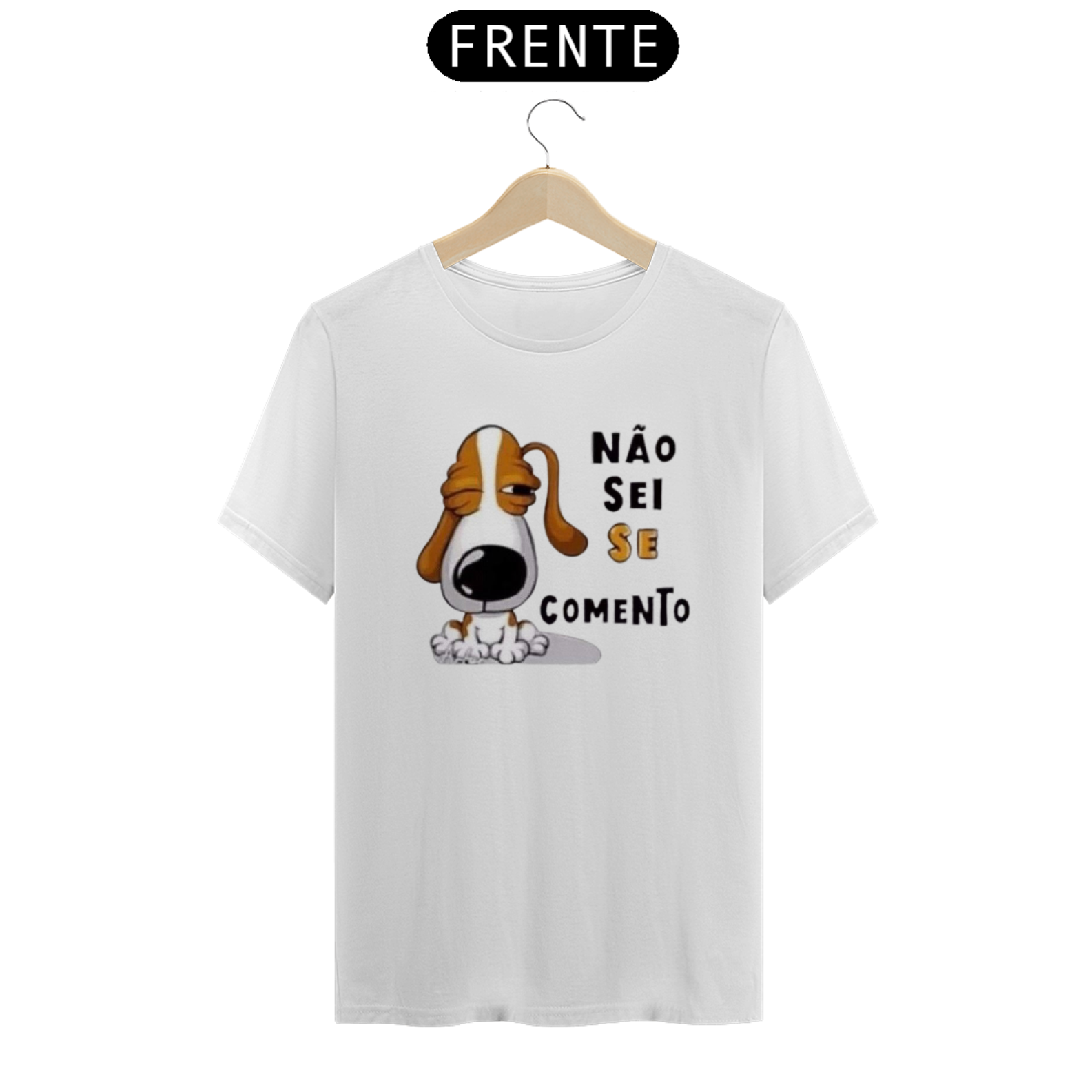 Nome do produto: Camiseta Não Sei Se Comento