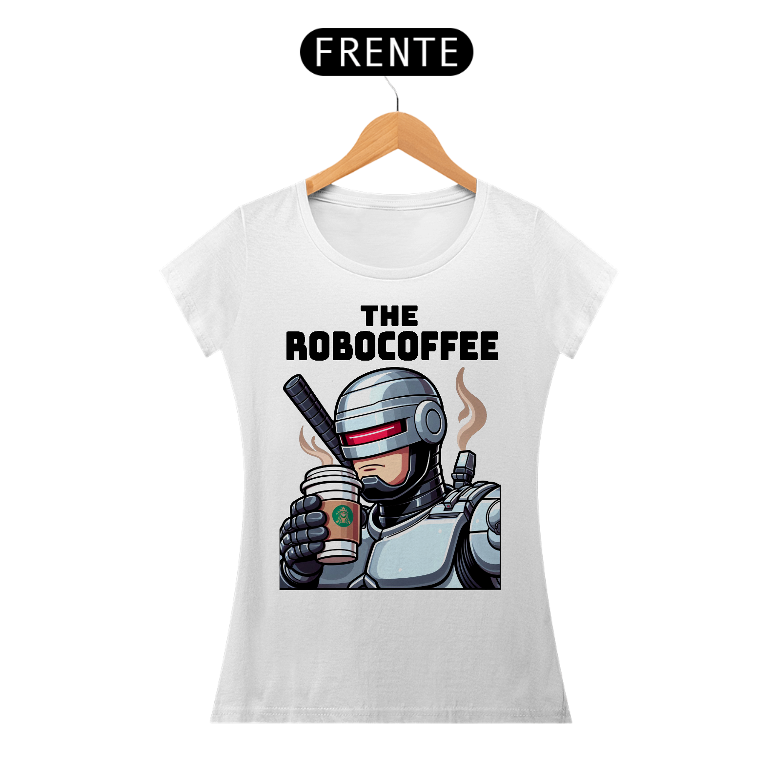 Camisa Feminina RoboCoffee