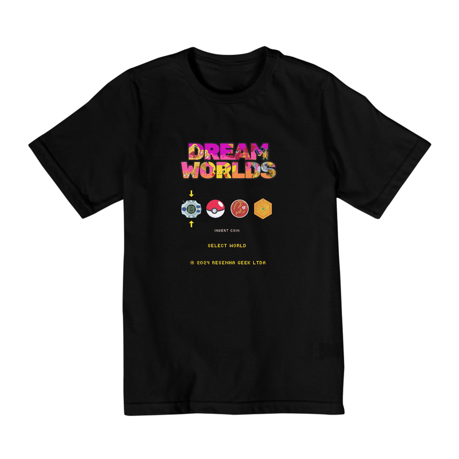 CAMISA INFANTIL DREAM WORLDS