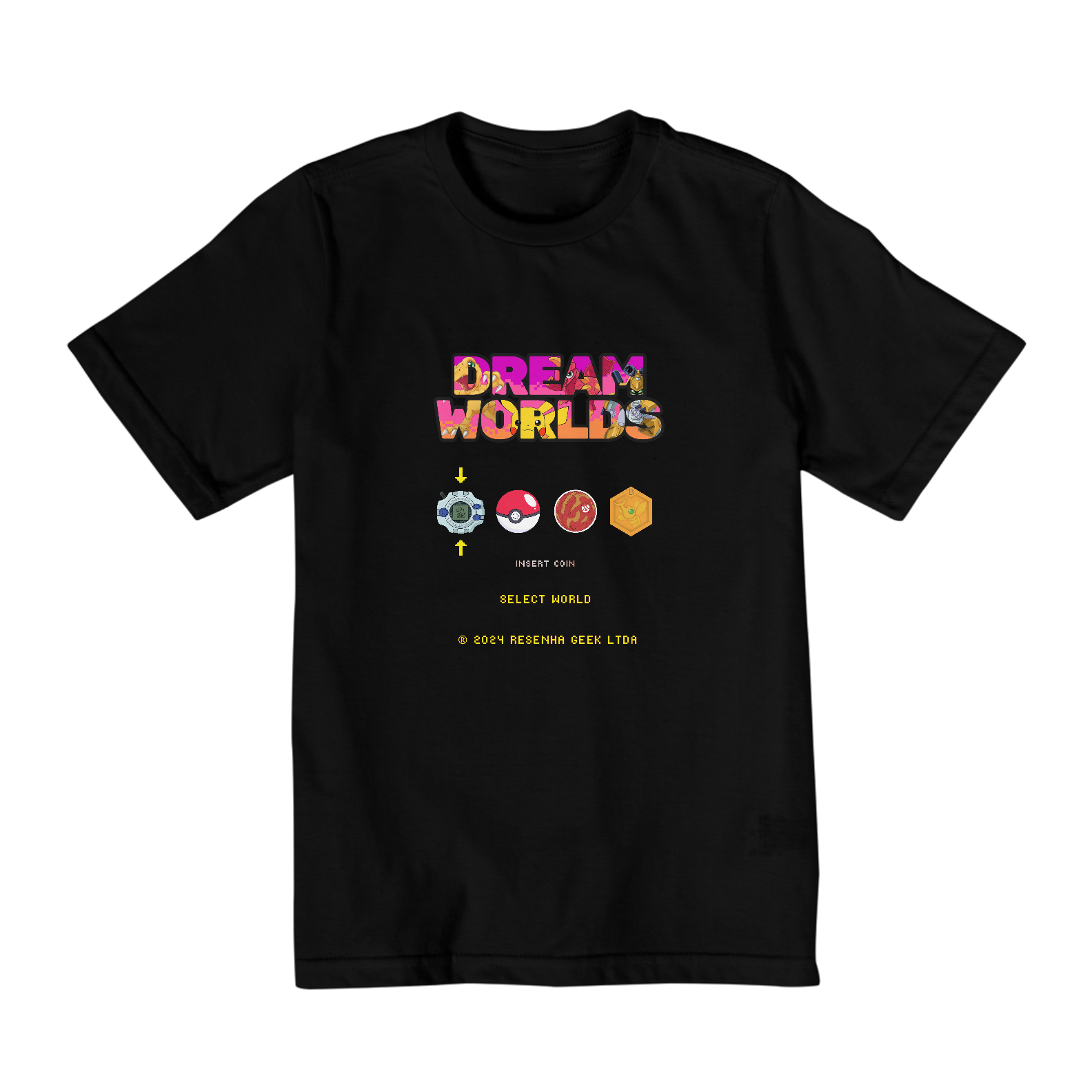 CAMISA INFANTIL DREAM WORLDS
