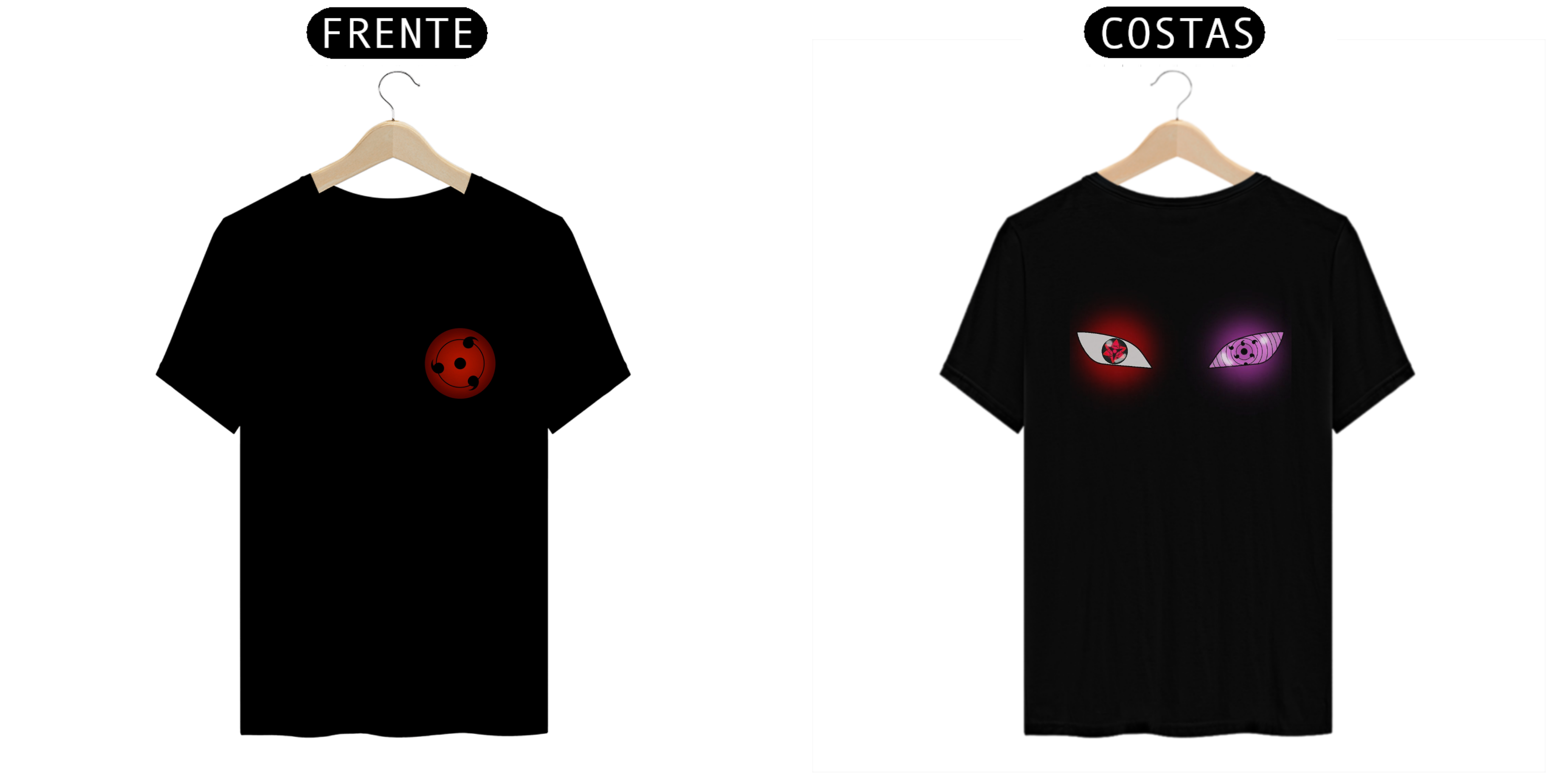 Camisa Olhos Uchiha