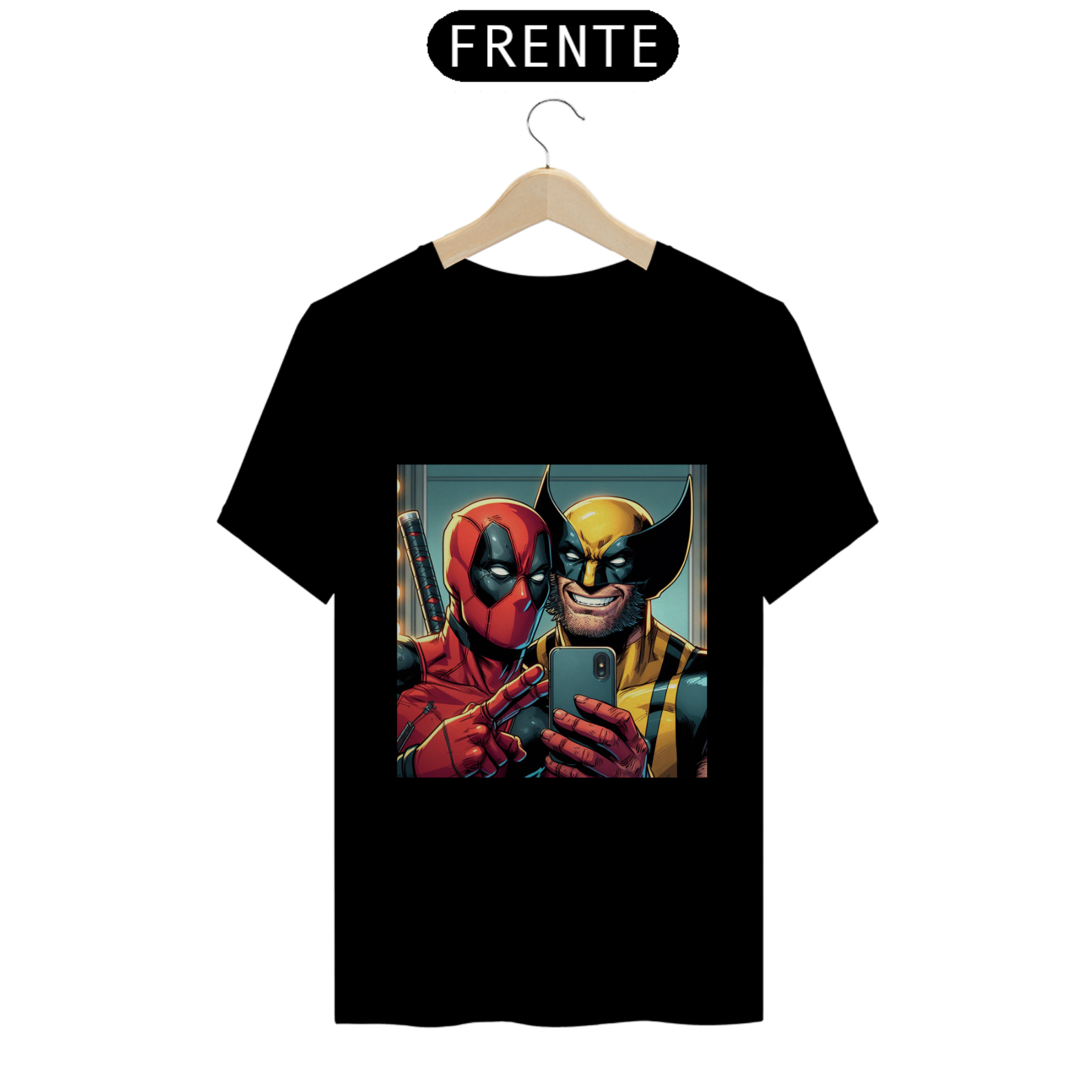 Camisa Deadpool e Wolverine 