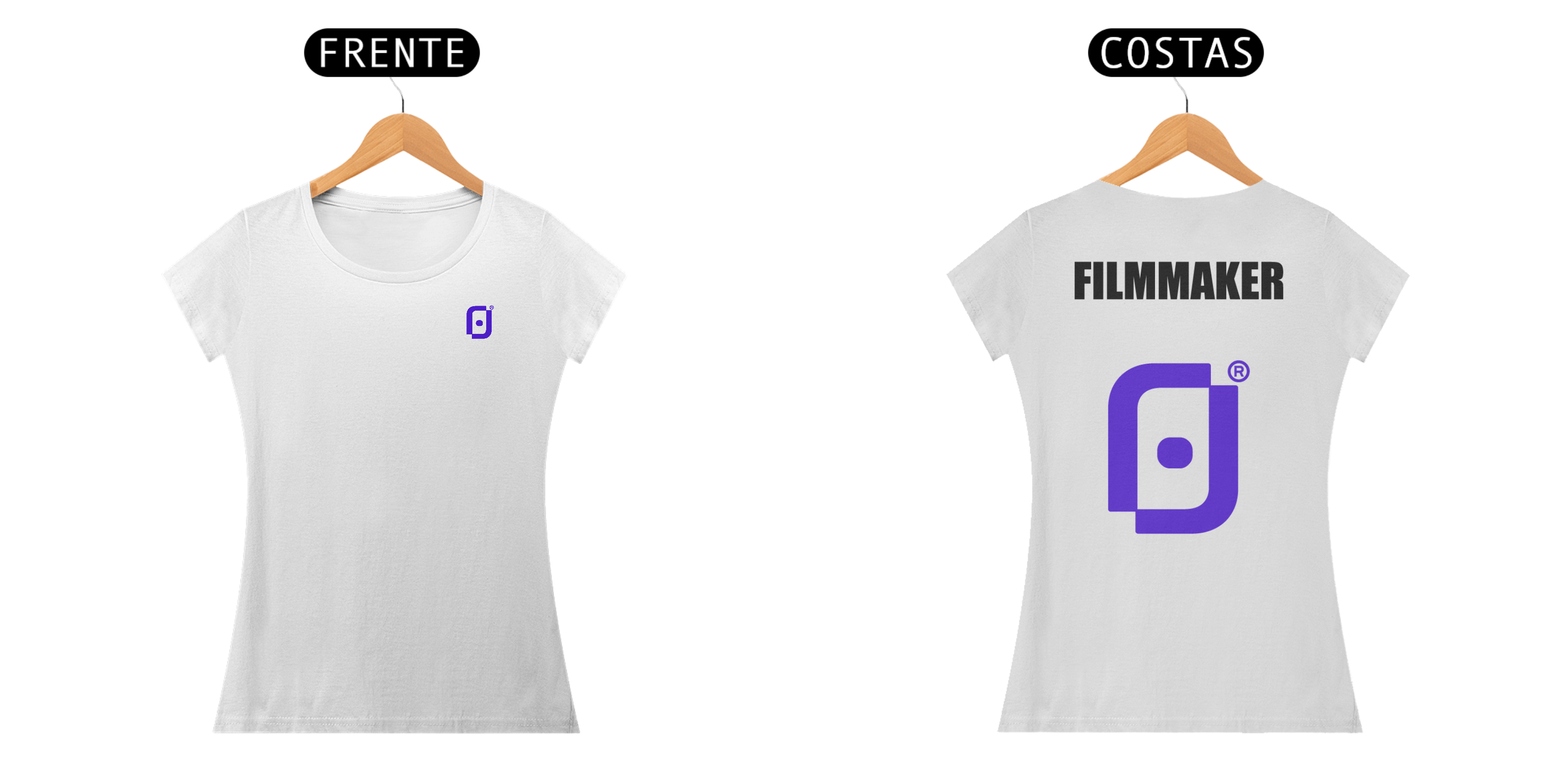 Baby Look Jorge Fernandes Team - Logo Roxa - Filmmakers Crew