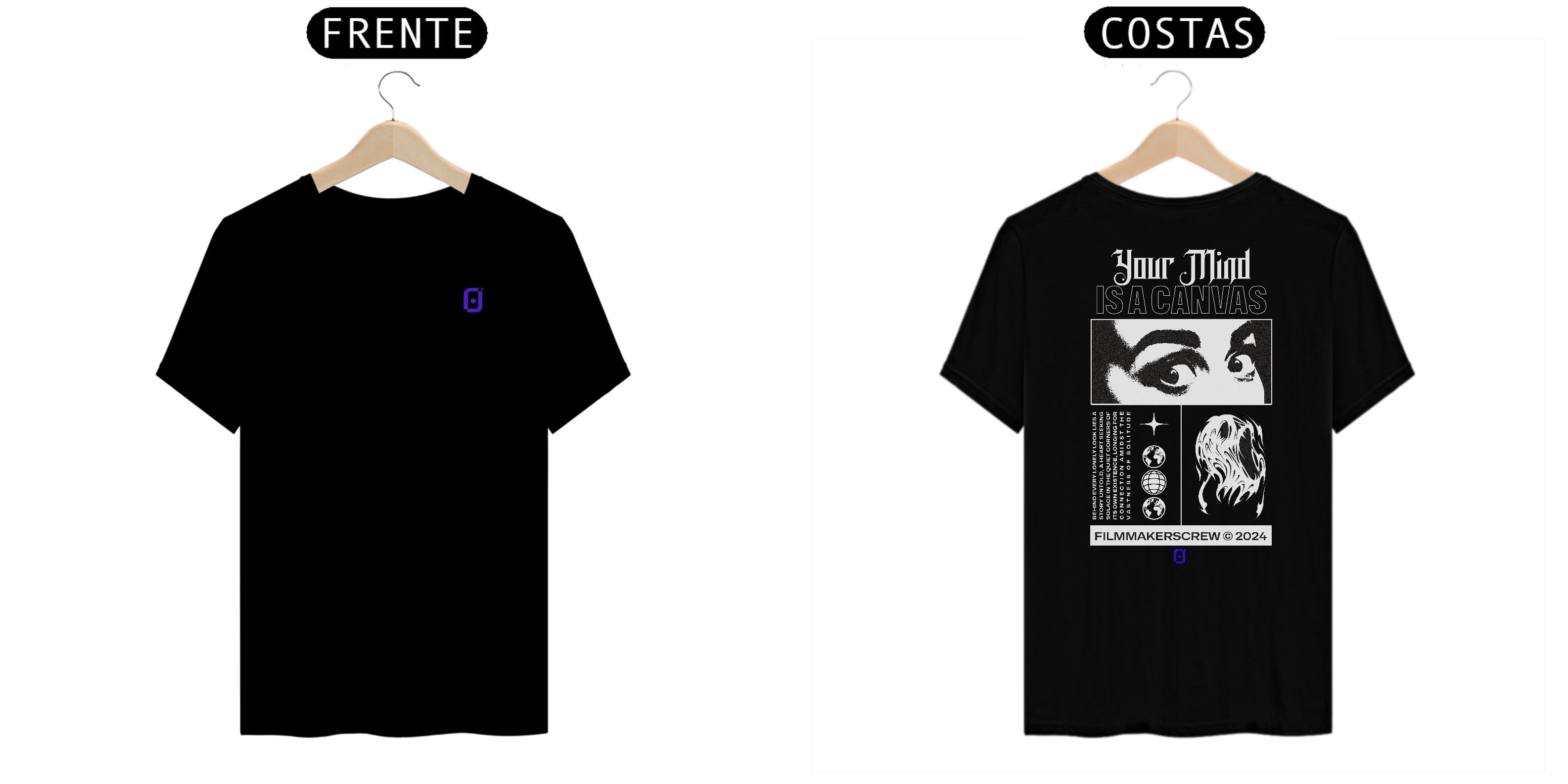 Camiseta Your mind is a canvas - Filmmakers Crew