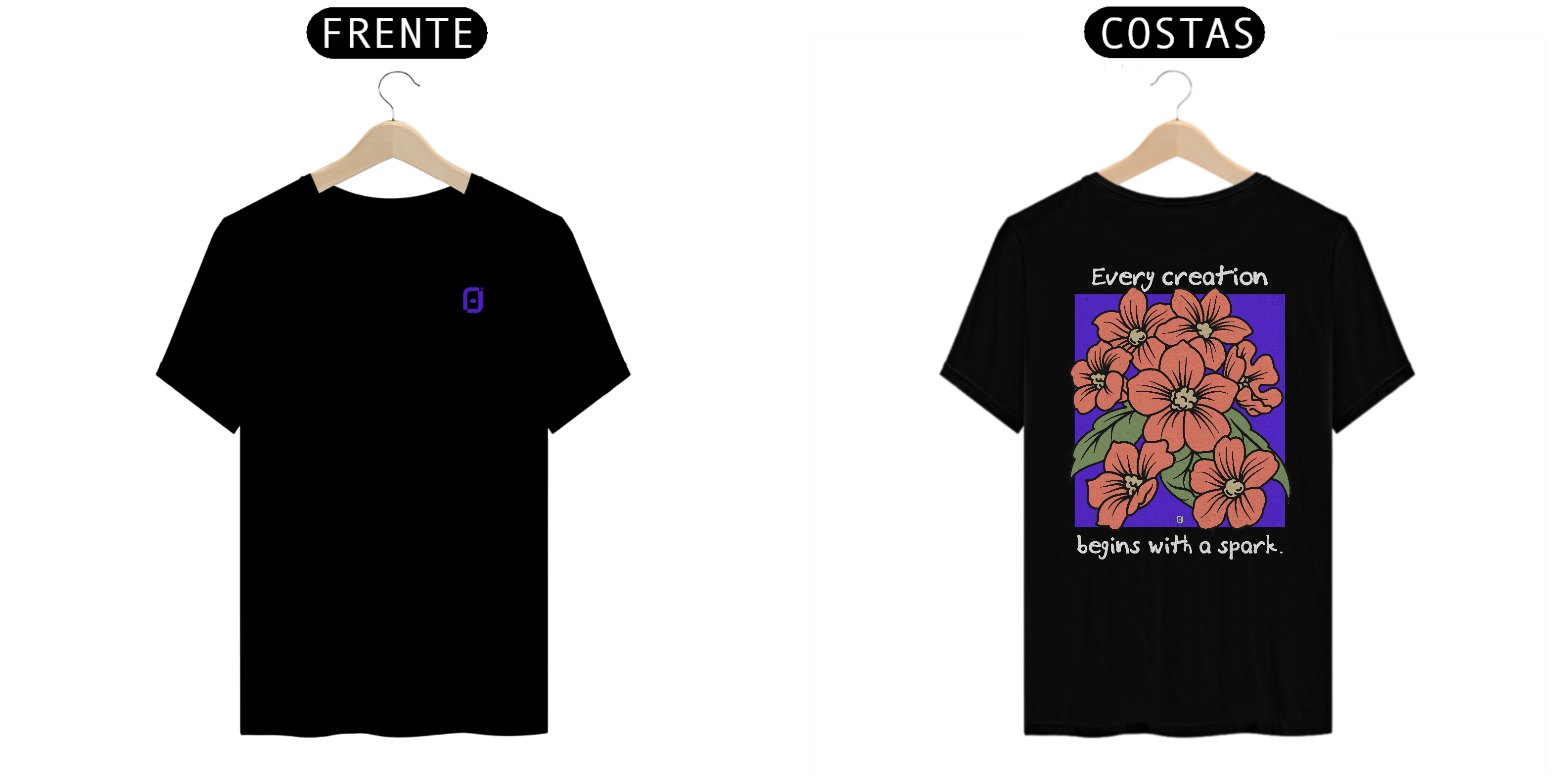 Camiseta Every creation begins with a spark - Filmmakers Crew