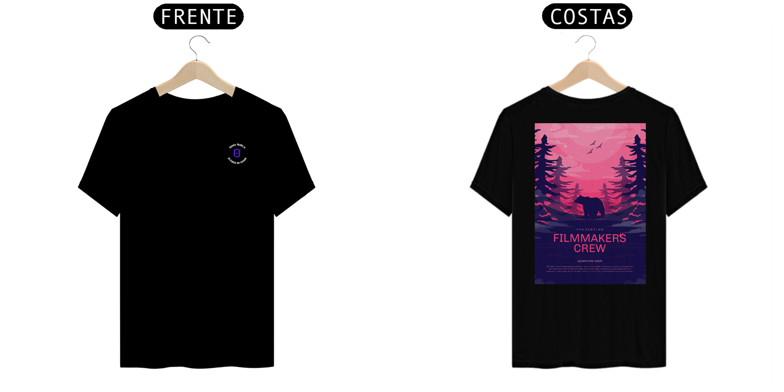 Camiseta 24 frames - Filmmakers Crew