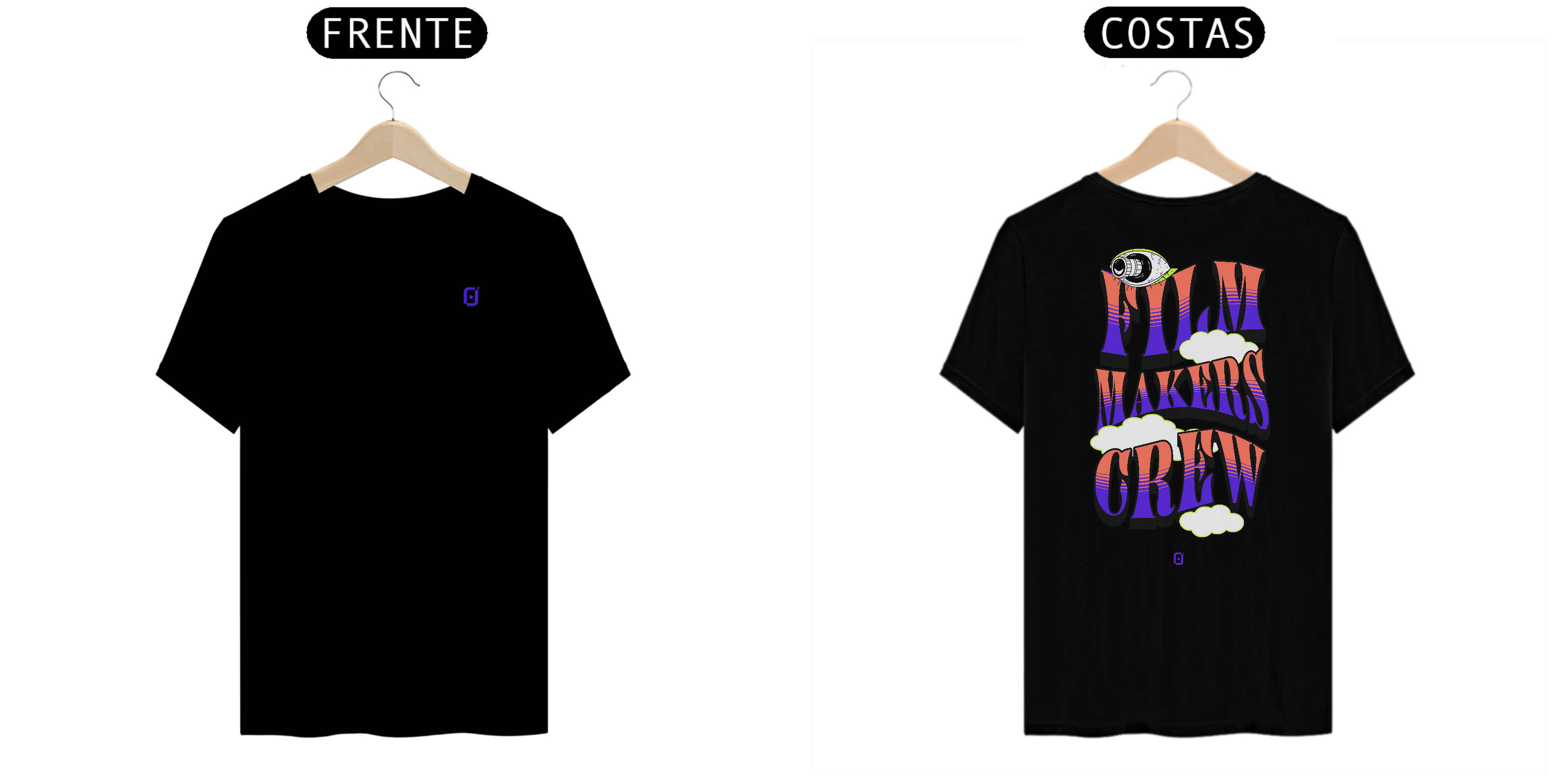 Camiseta Filmmakers Crew Crazy Lens - By Jorge Fernandes Film