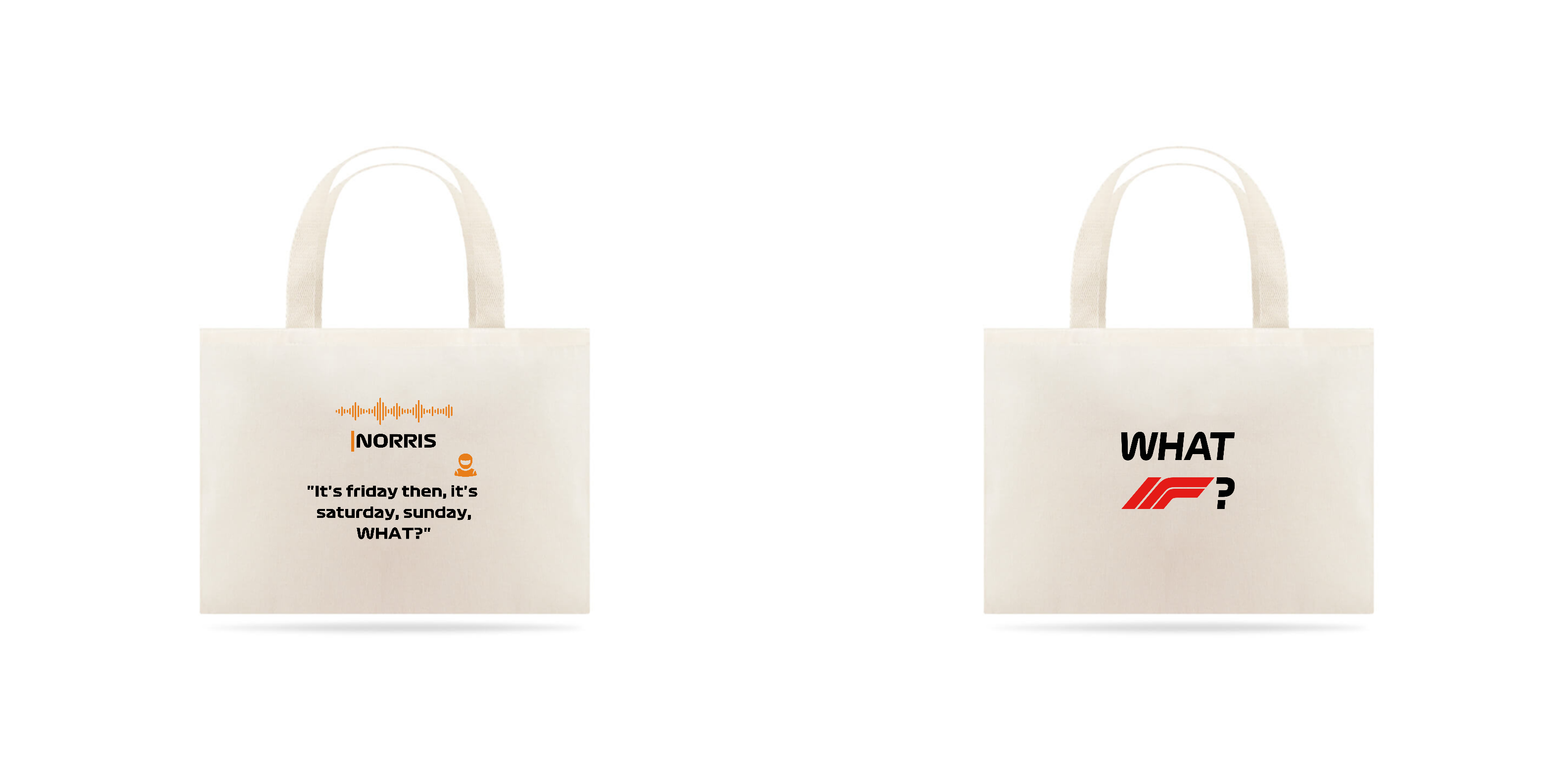 Eco Bag - F1 Radios - Norris - Friday Then
