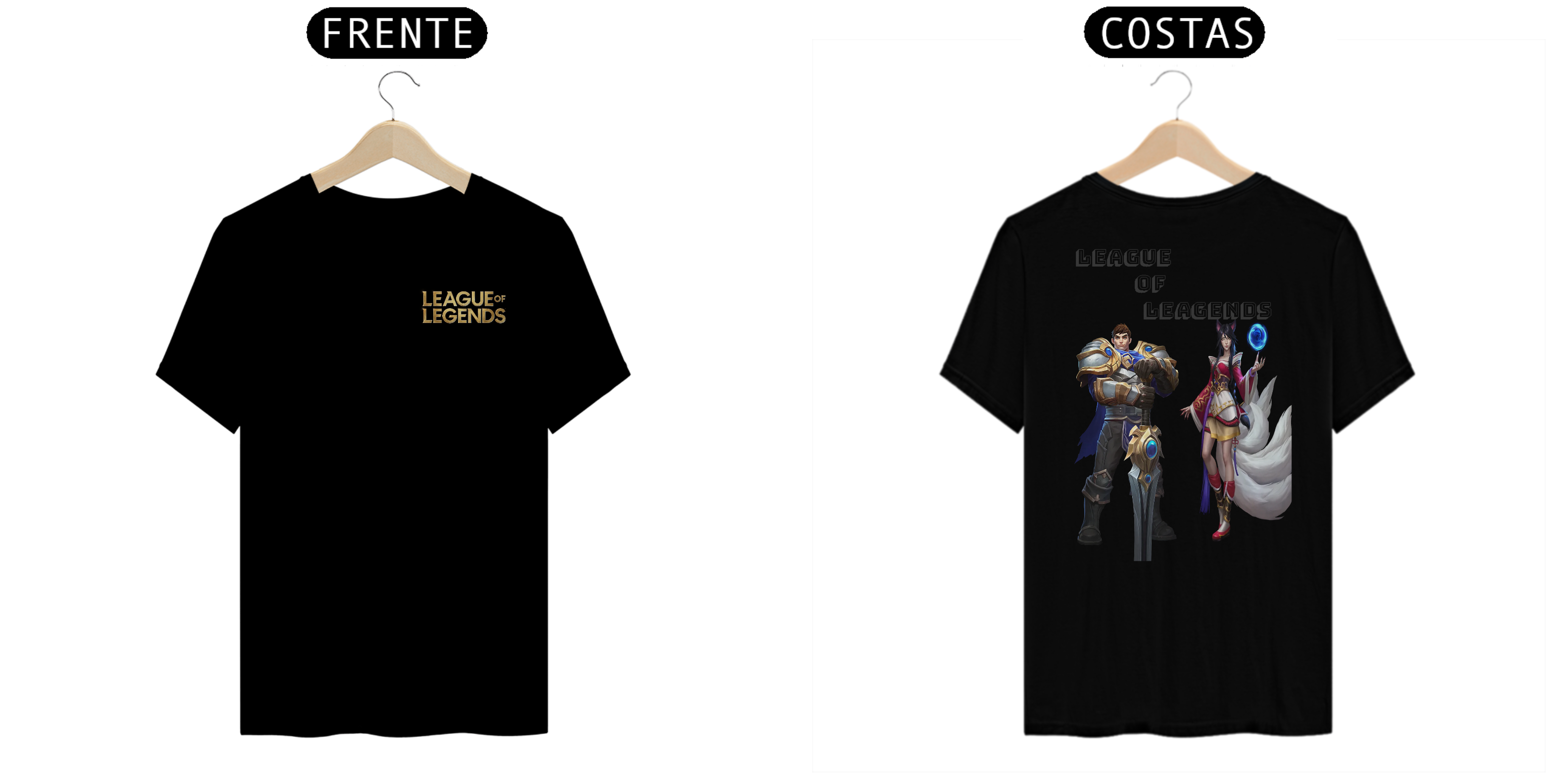 camisa league of legends