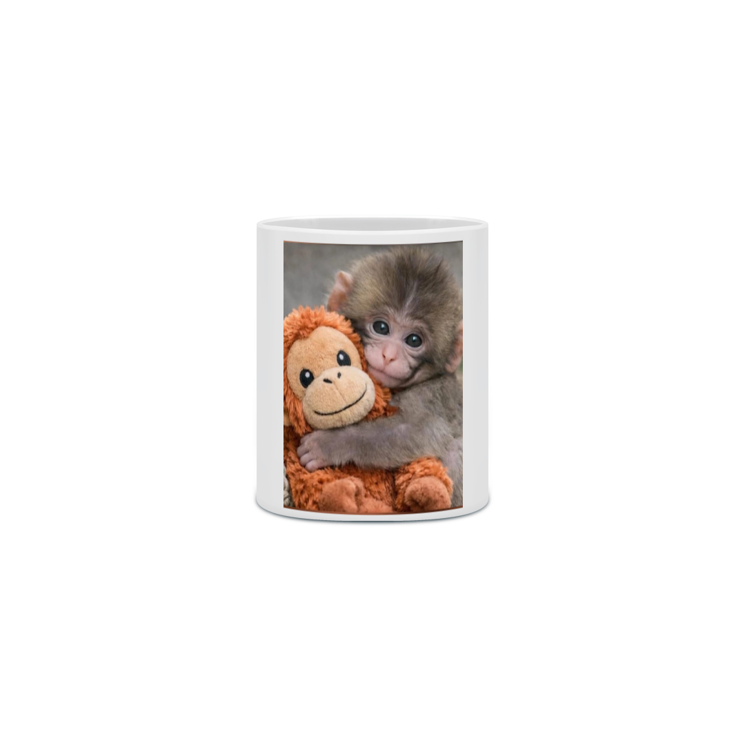 Caneca Punch e macaquinho