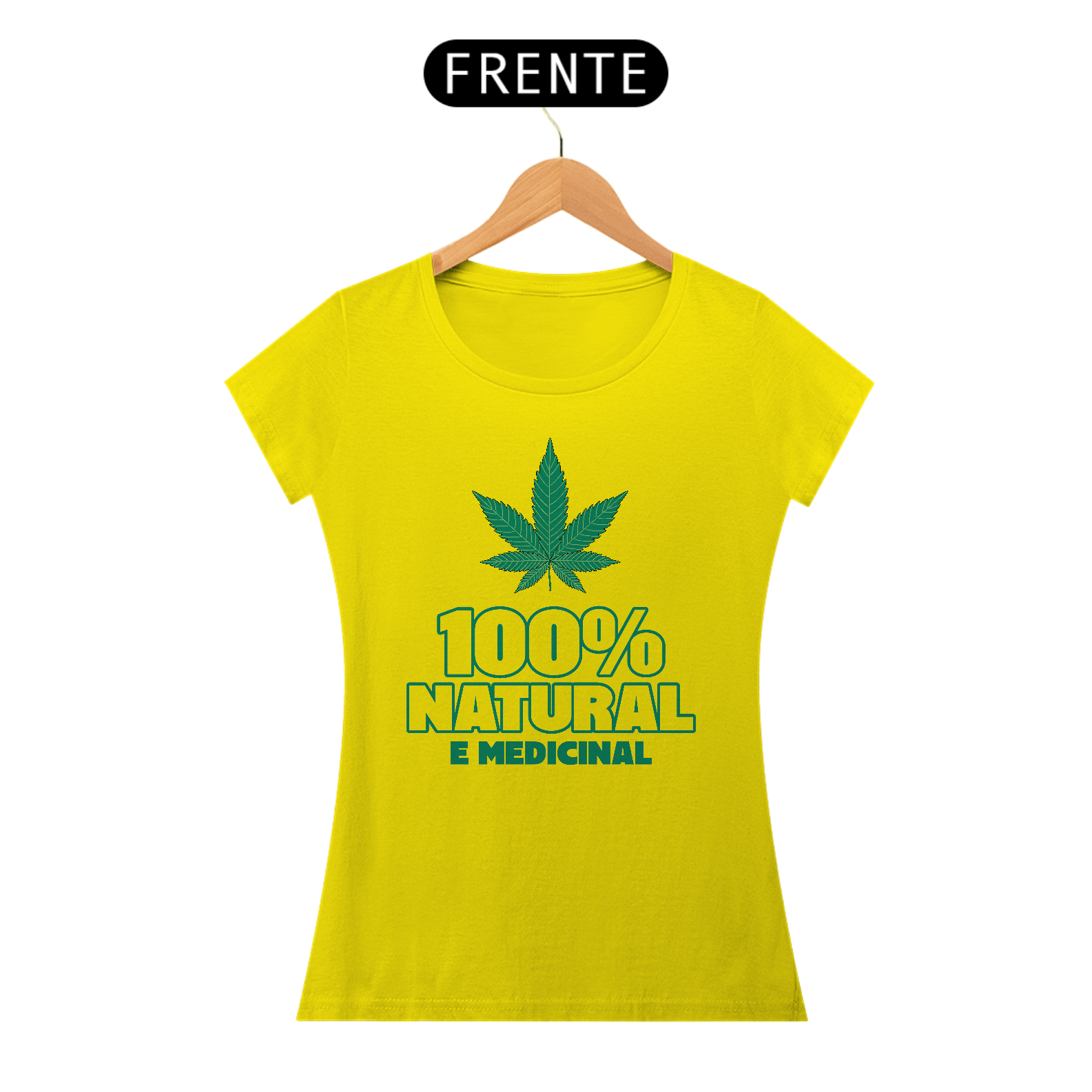 Camiseta 100% Natural e Medicinal