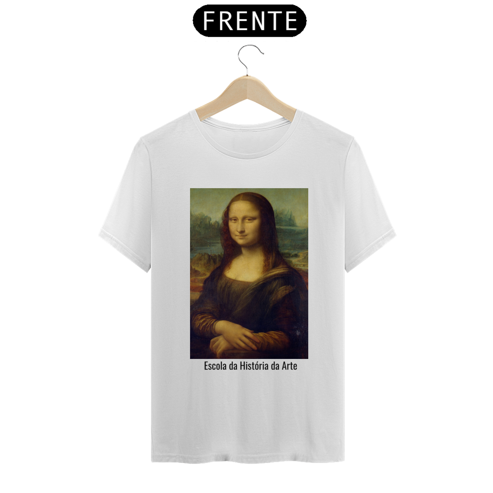 Camisa Unissex Monalisa