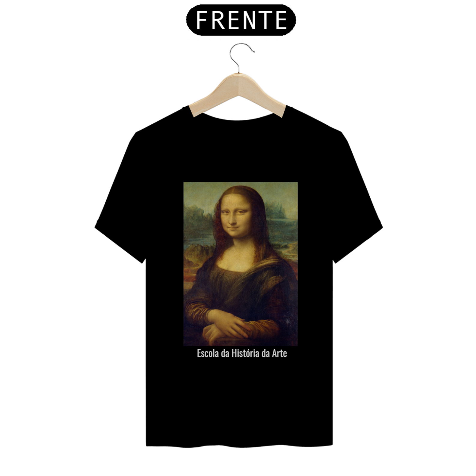 Camisa Unissex Monalisa