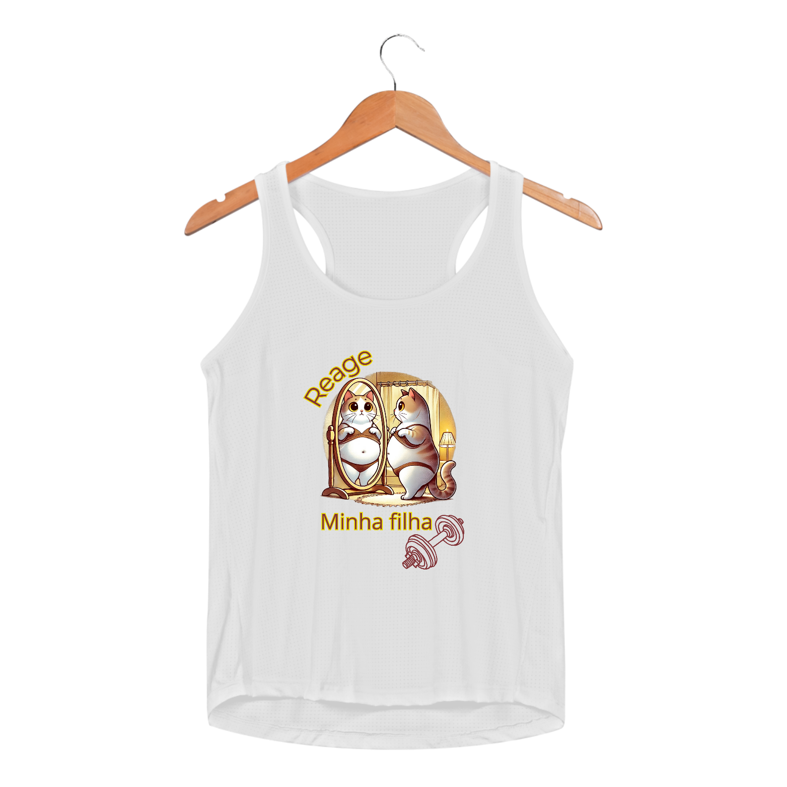 Regata Fem Sportv Dry Uv - Reage minha filha