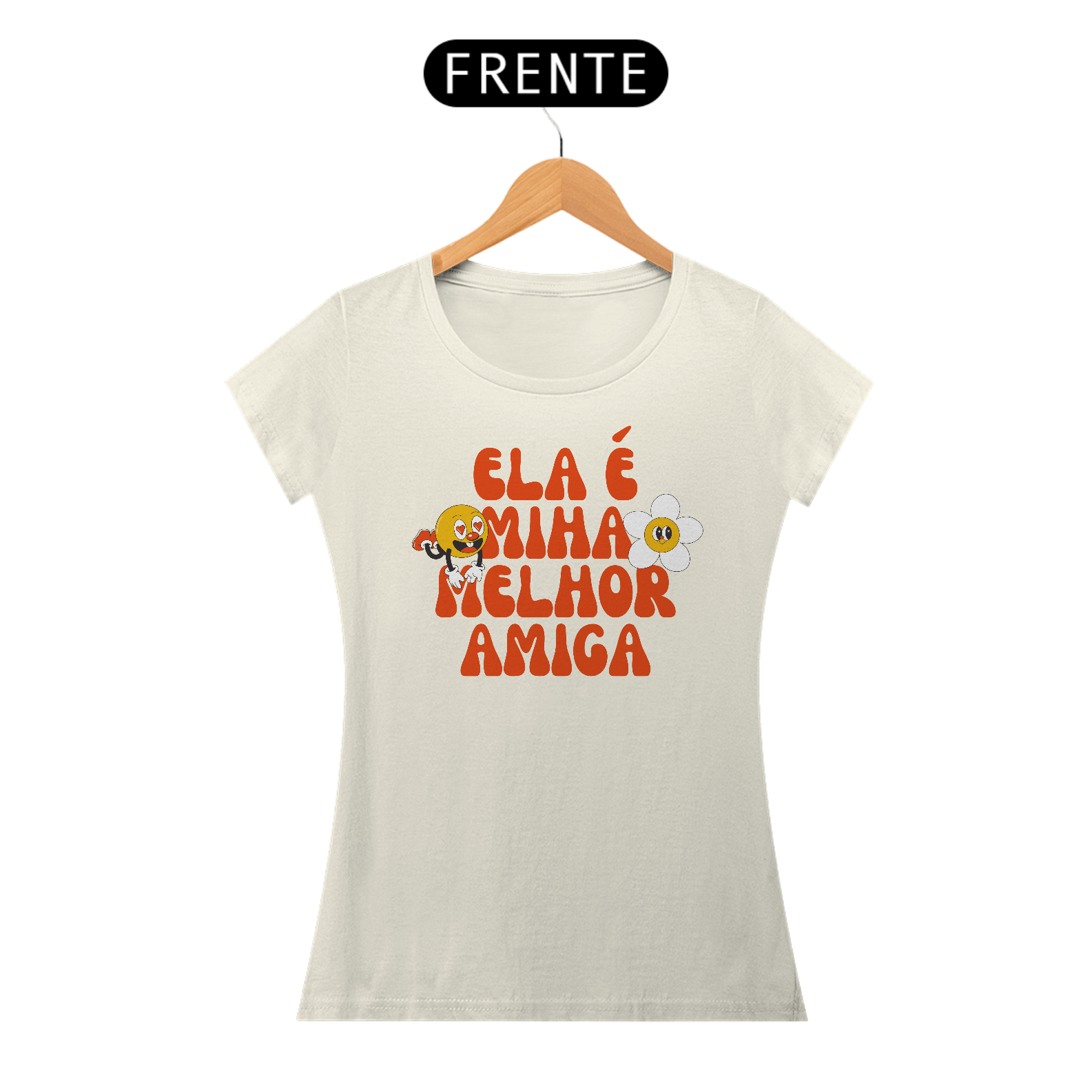 Baby Long Pima Ela é minha melhor amiga