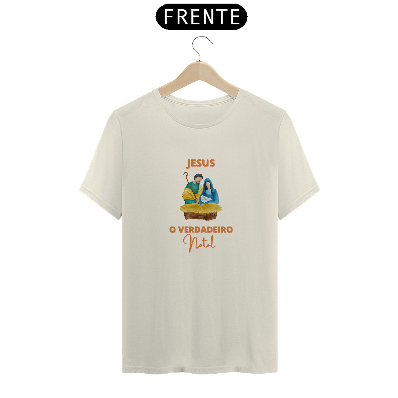 T-Shirt Pima - Jesus o verdadeiro natal