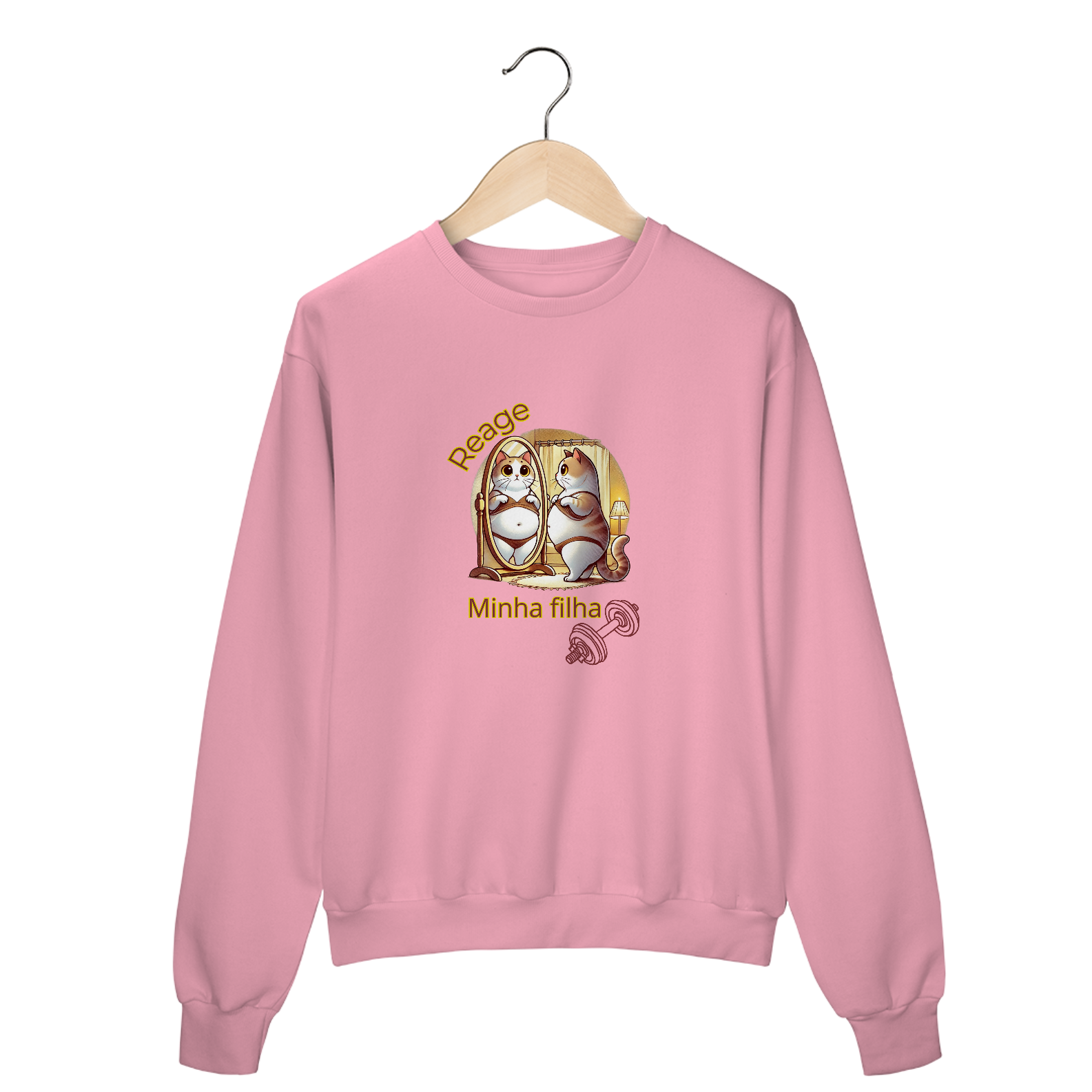 Moletom Fechado - Reage minha filha