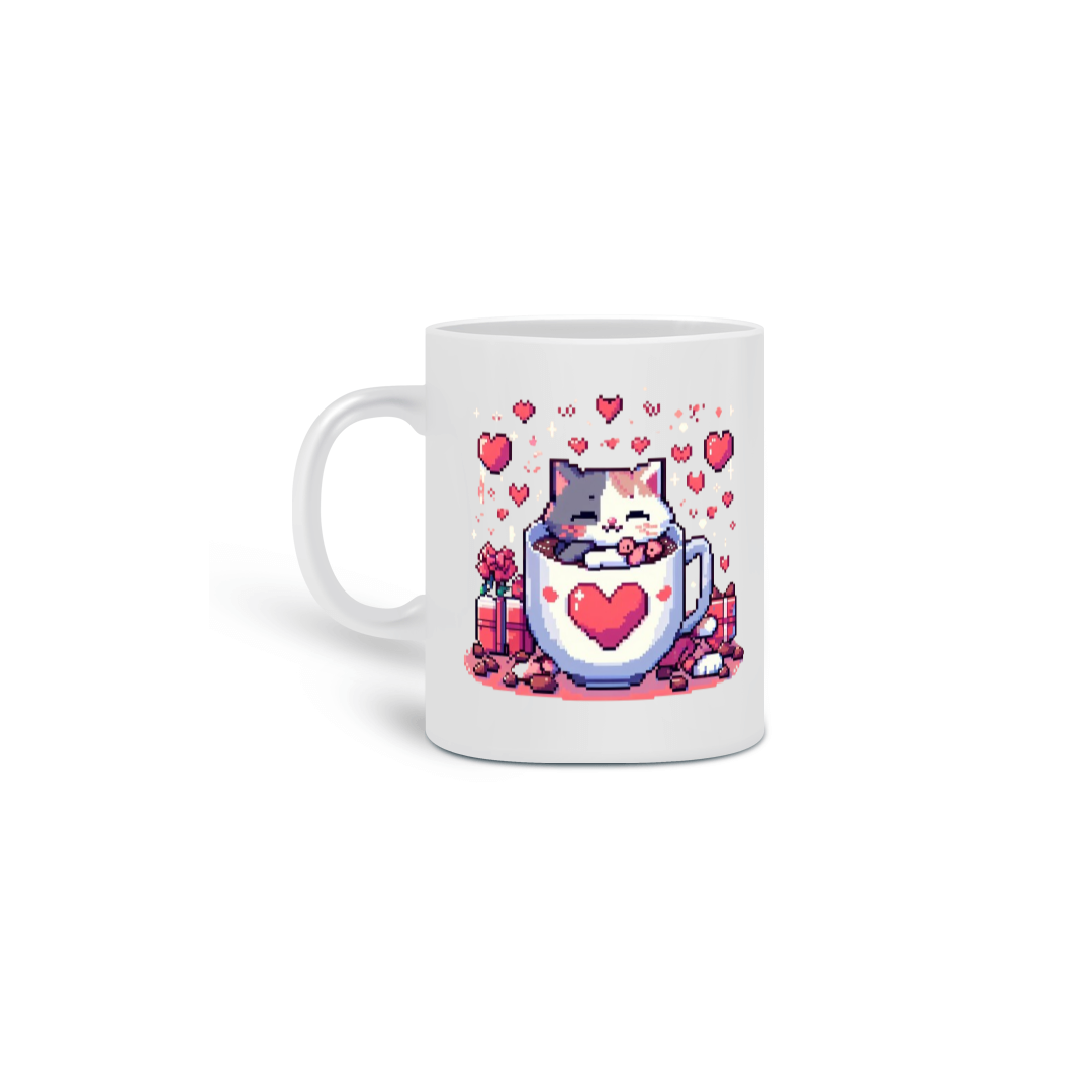 Caneca - Gato Amoroso