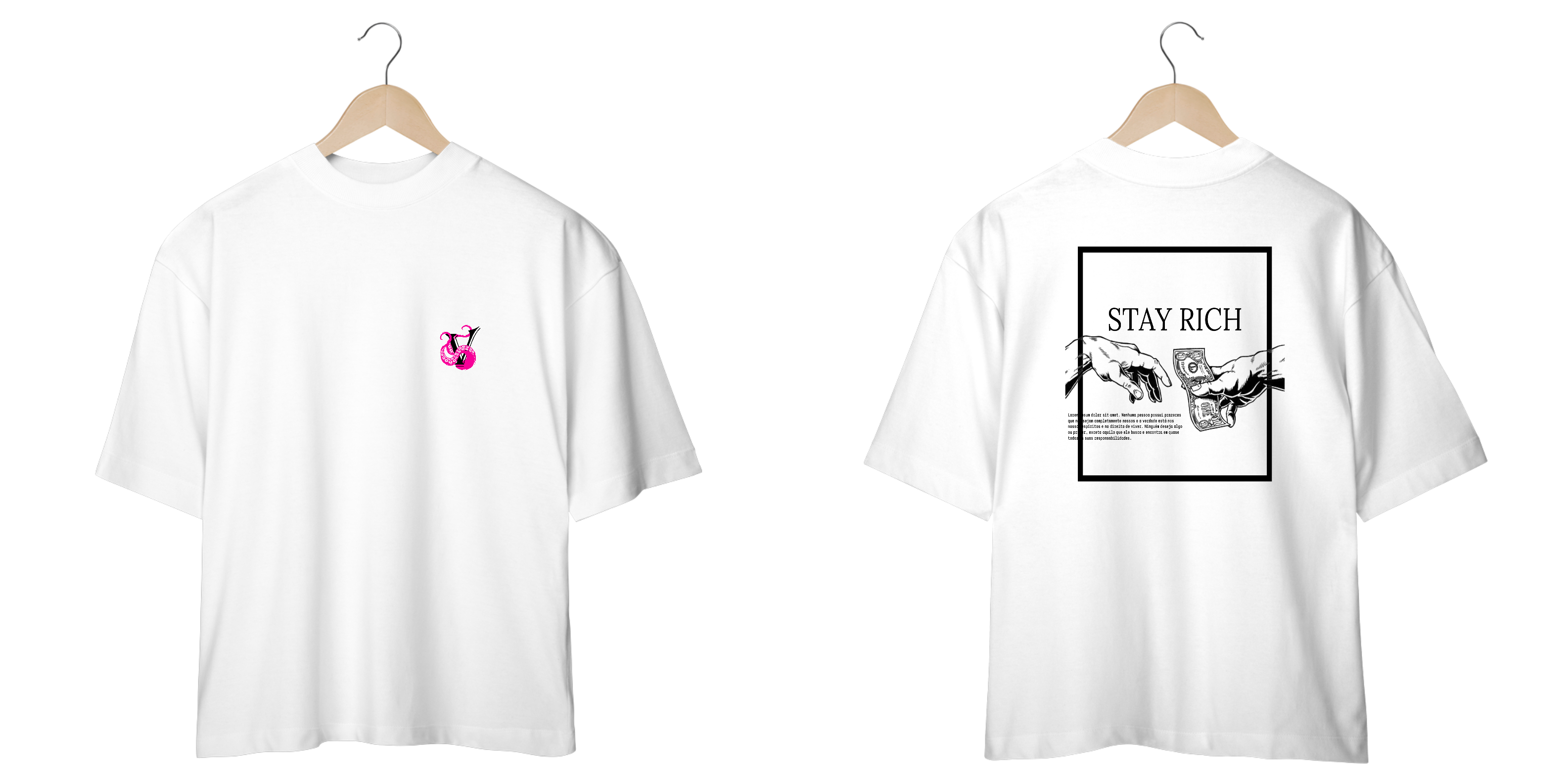 StreetWear Collection OverSize - Stay Rich 