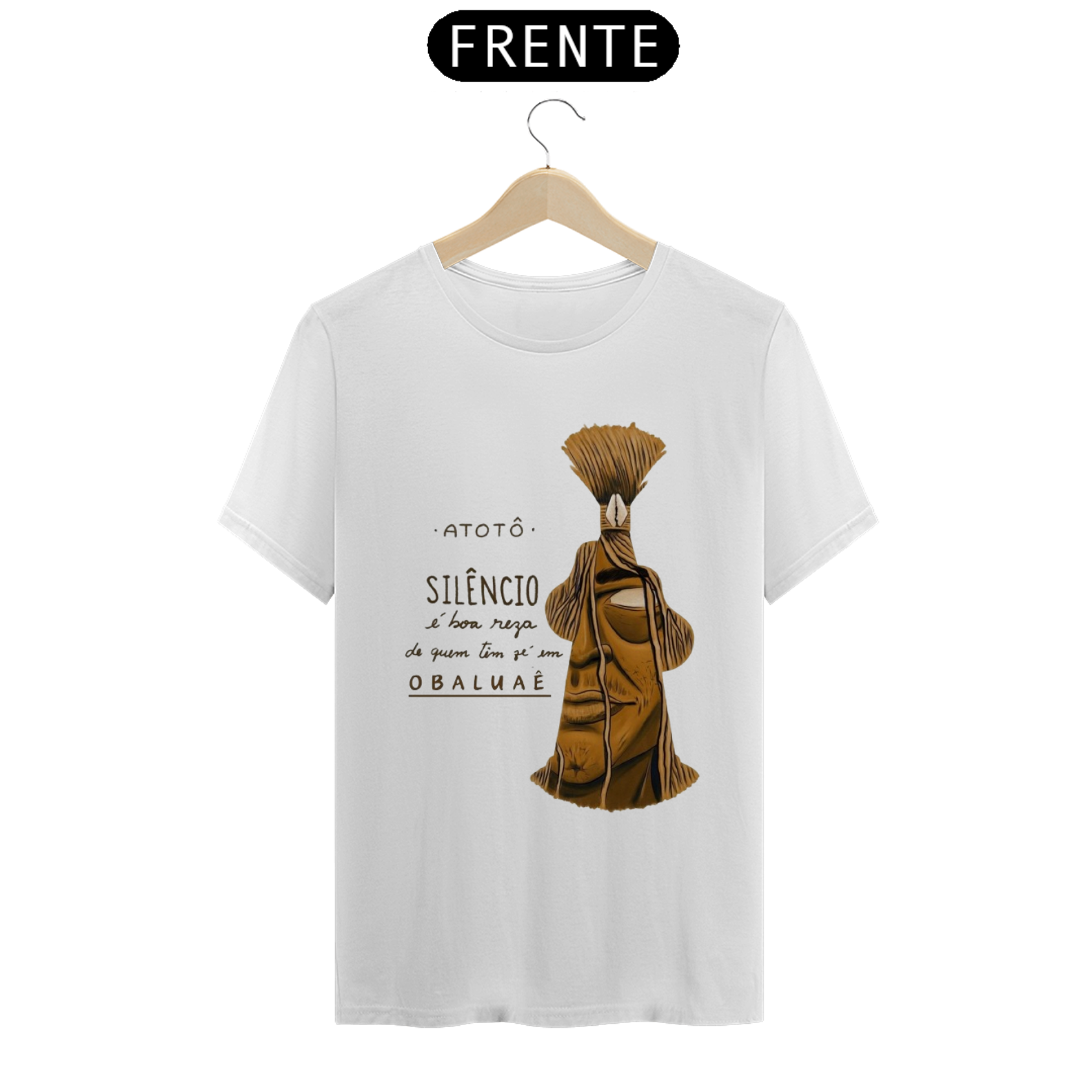 Camiseta Obaluaê Com Frase