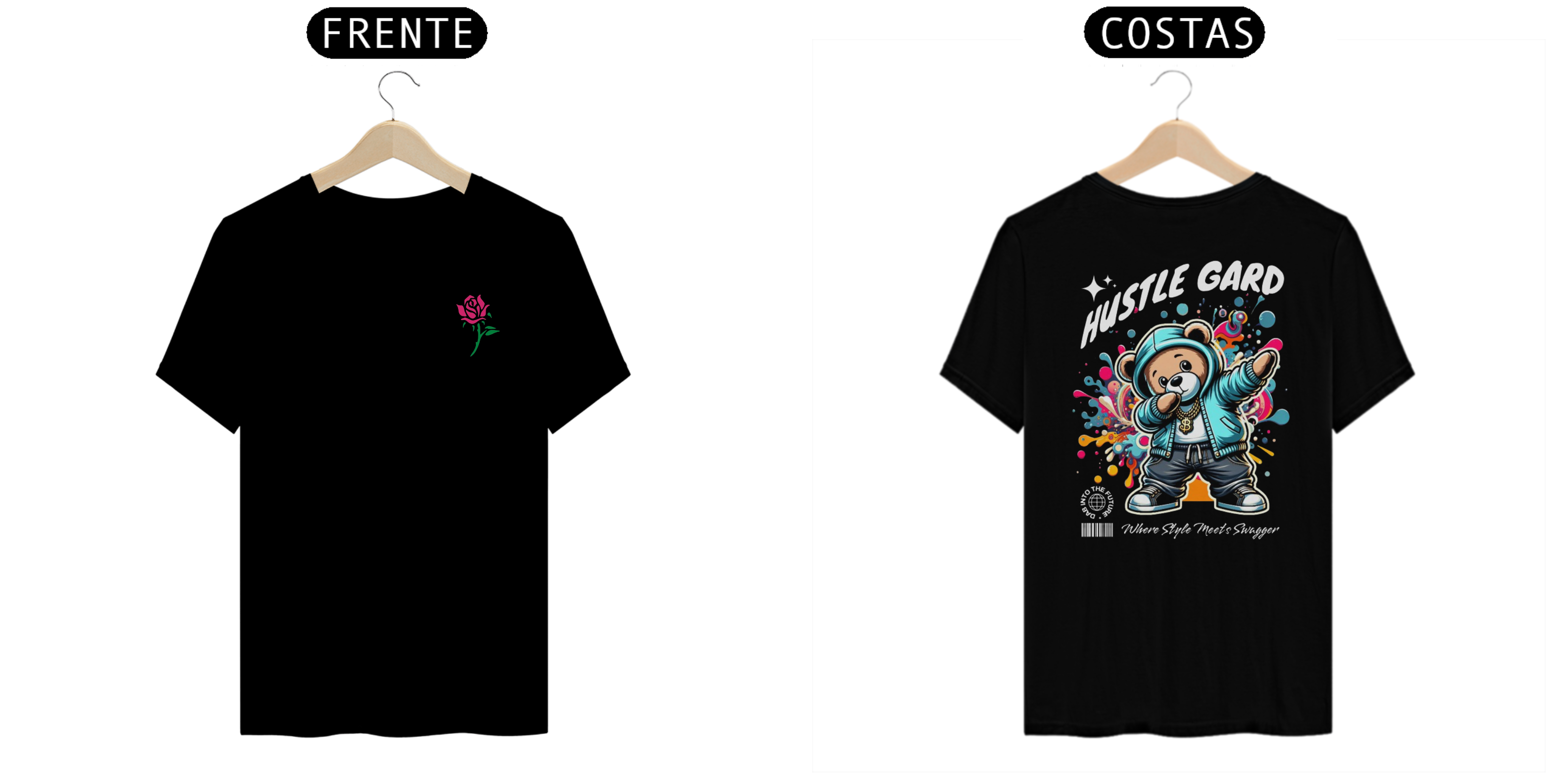 Camiseta Flower Bear