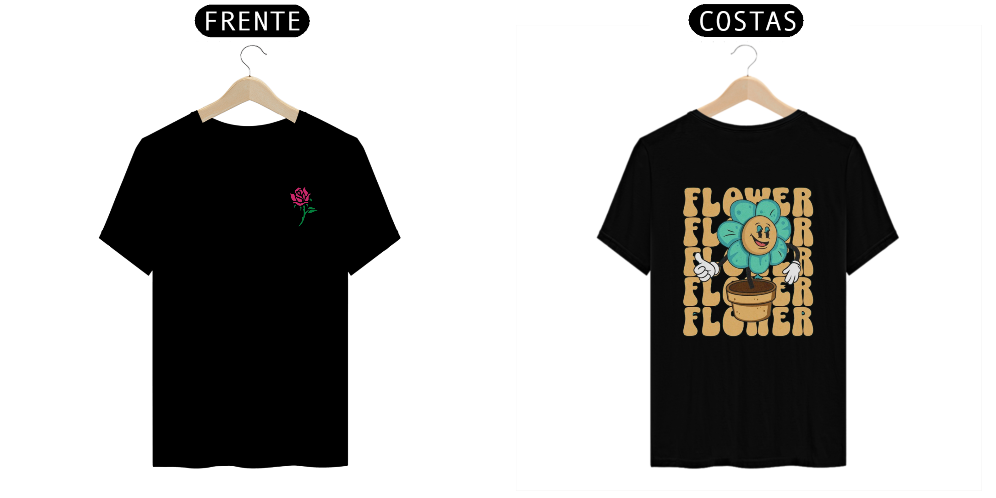 Camiseta Flower Style
