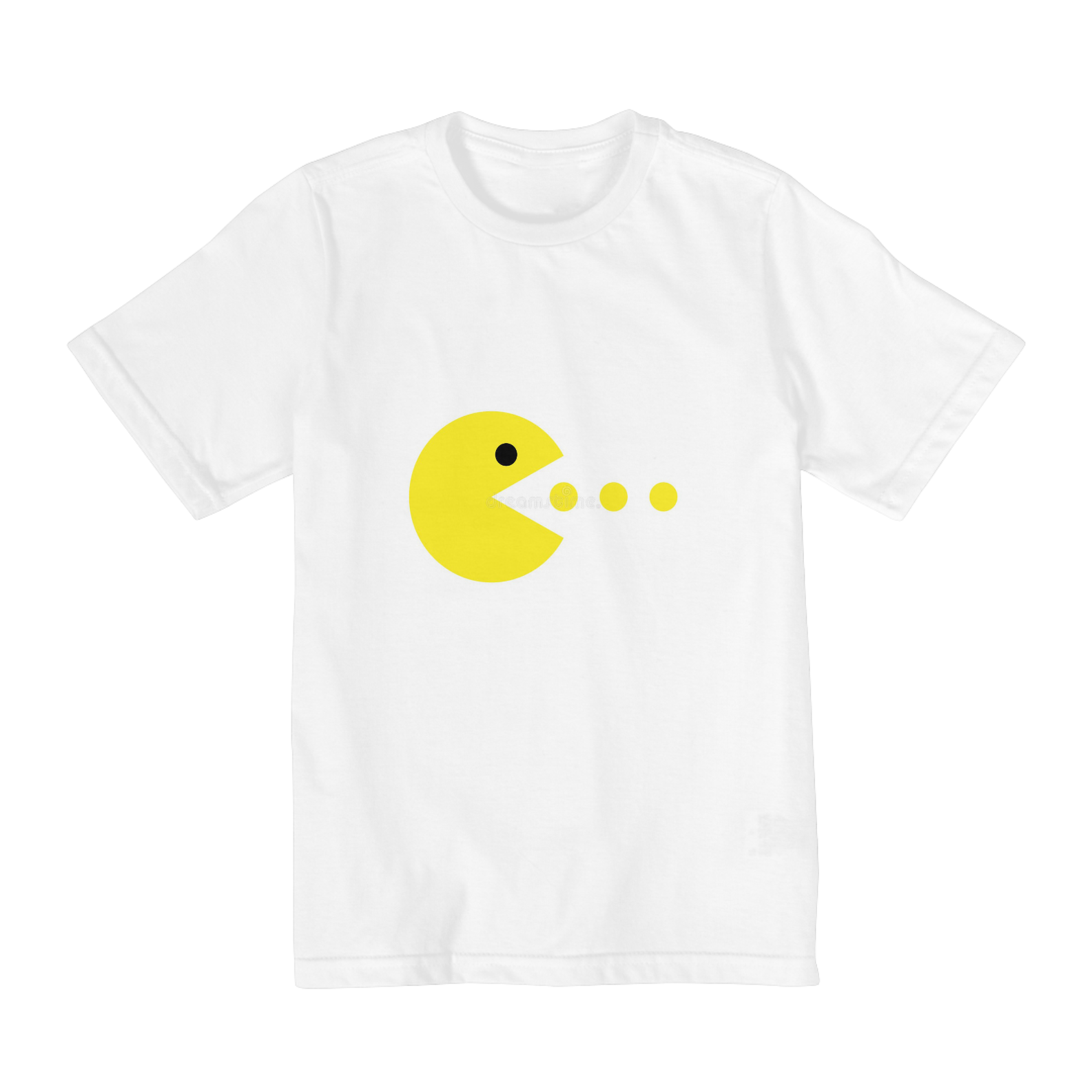 Camisa infantil do pac-man