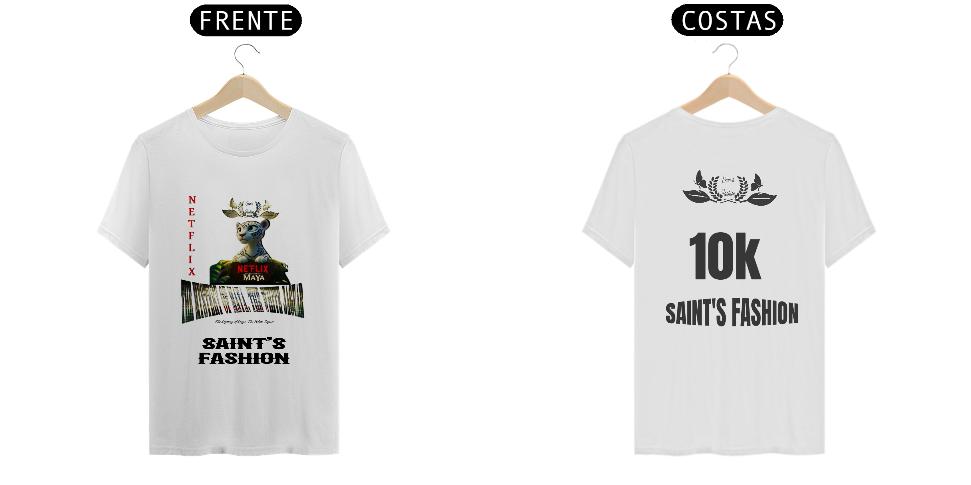 T-shirt Saint's Fashion the mystery of maya the white jaguar