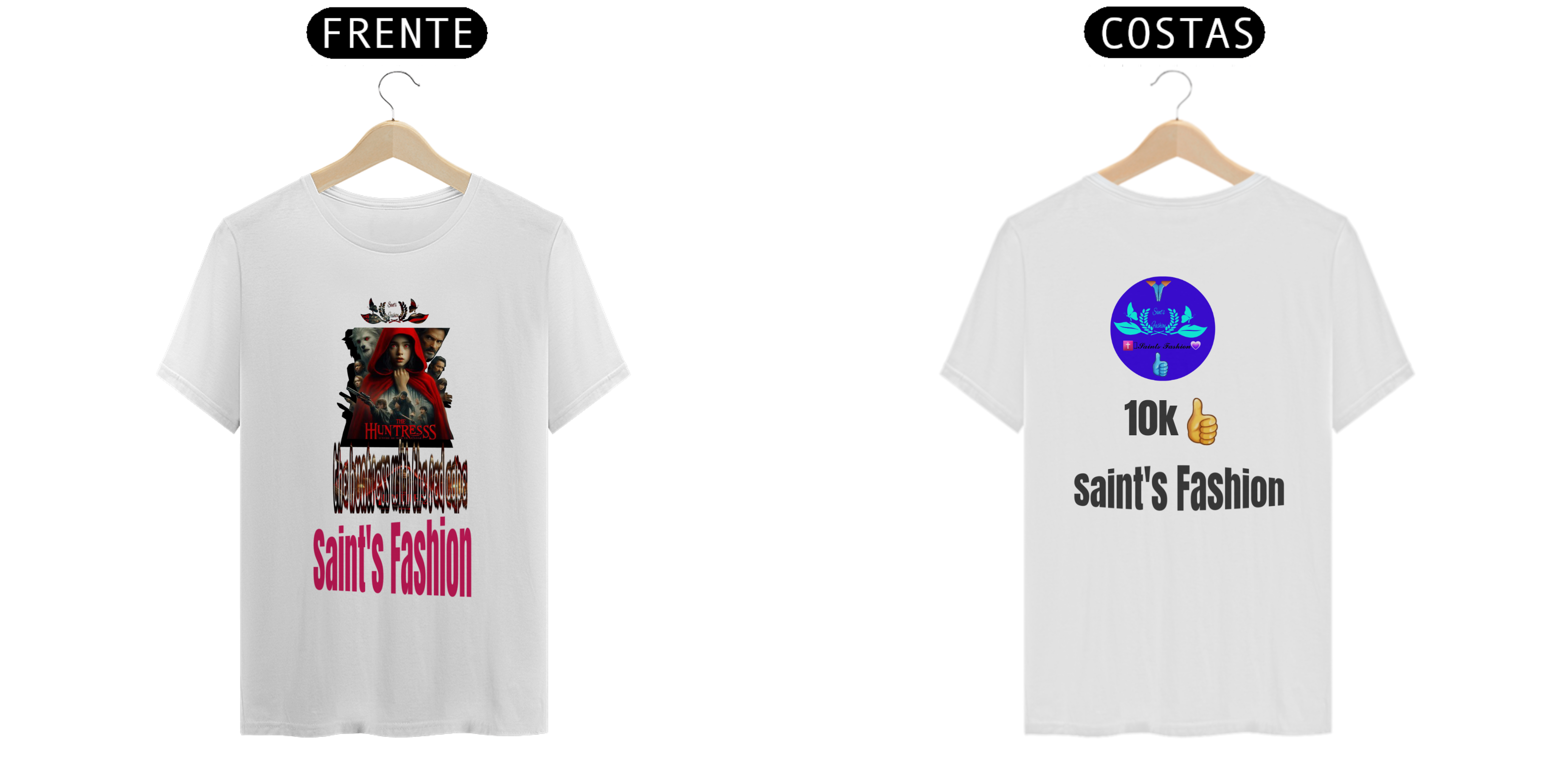 T-shirt Saint's Fashion the huntress with the red cape