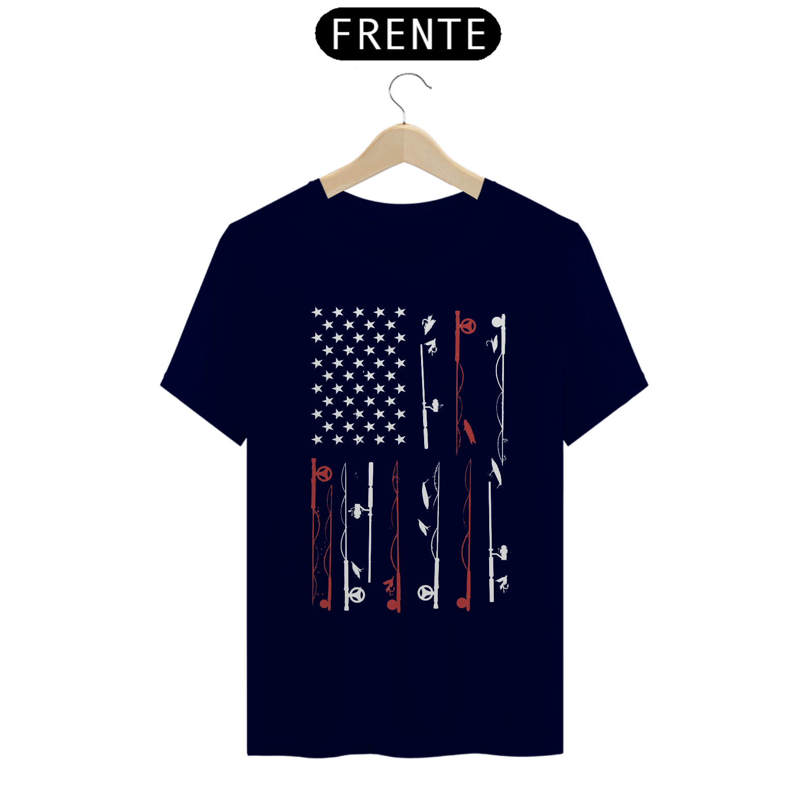 Camiseta Premium ''USA FISHING