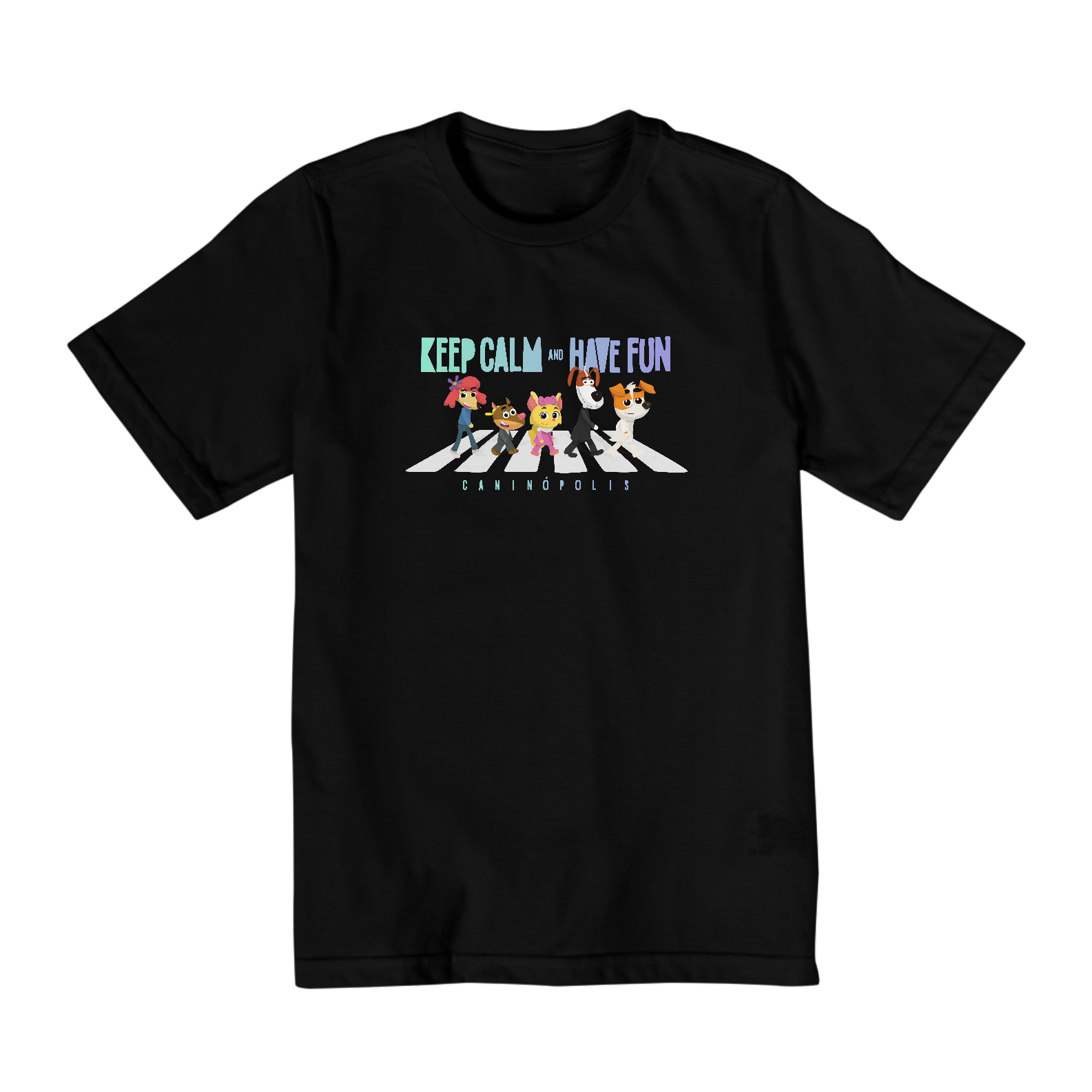 Camiseta - Keep Calm And Have Fun