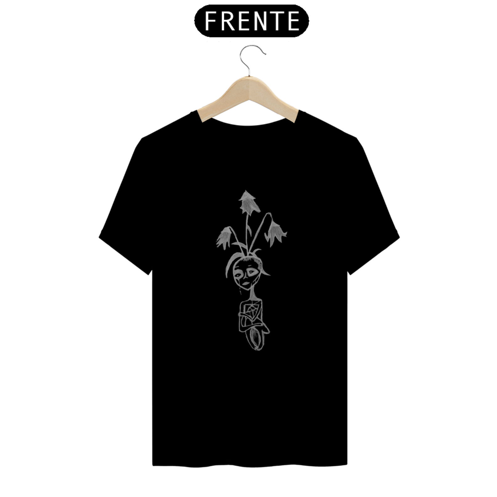 Camiseta Flourished Slate-man