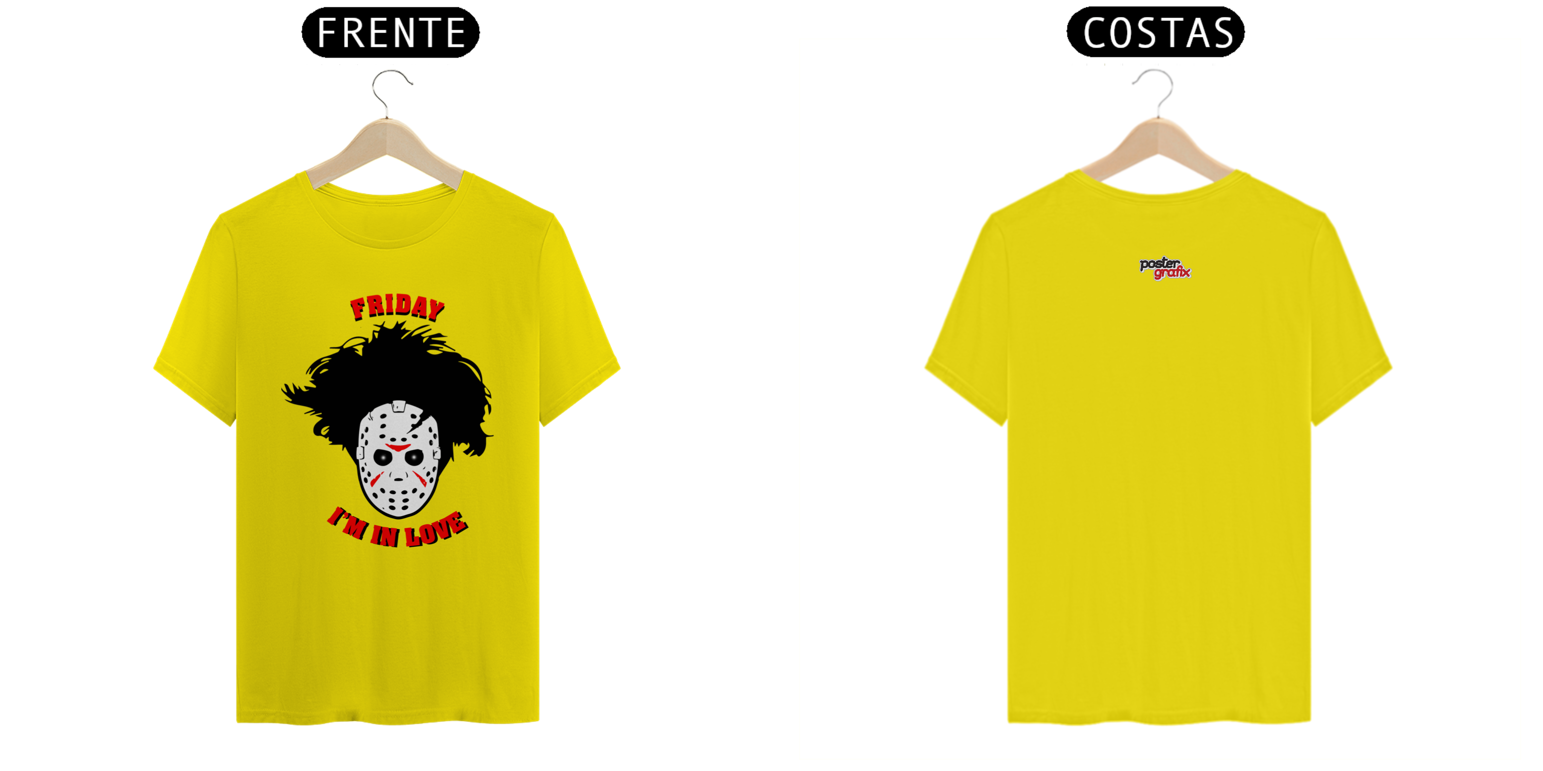 Nome do produto  Camiseta Robert Smith (Jason Voorhees)