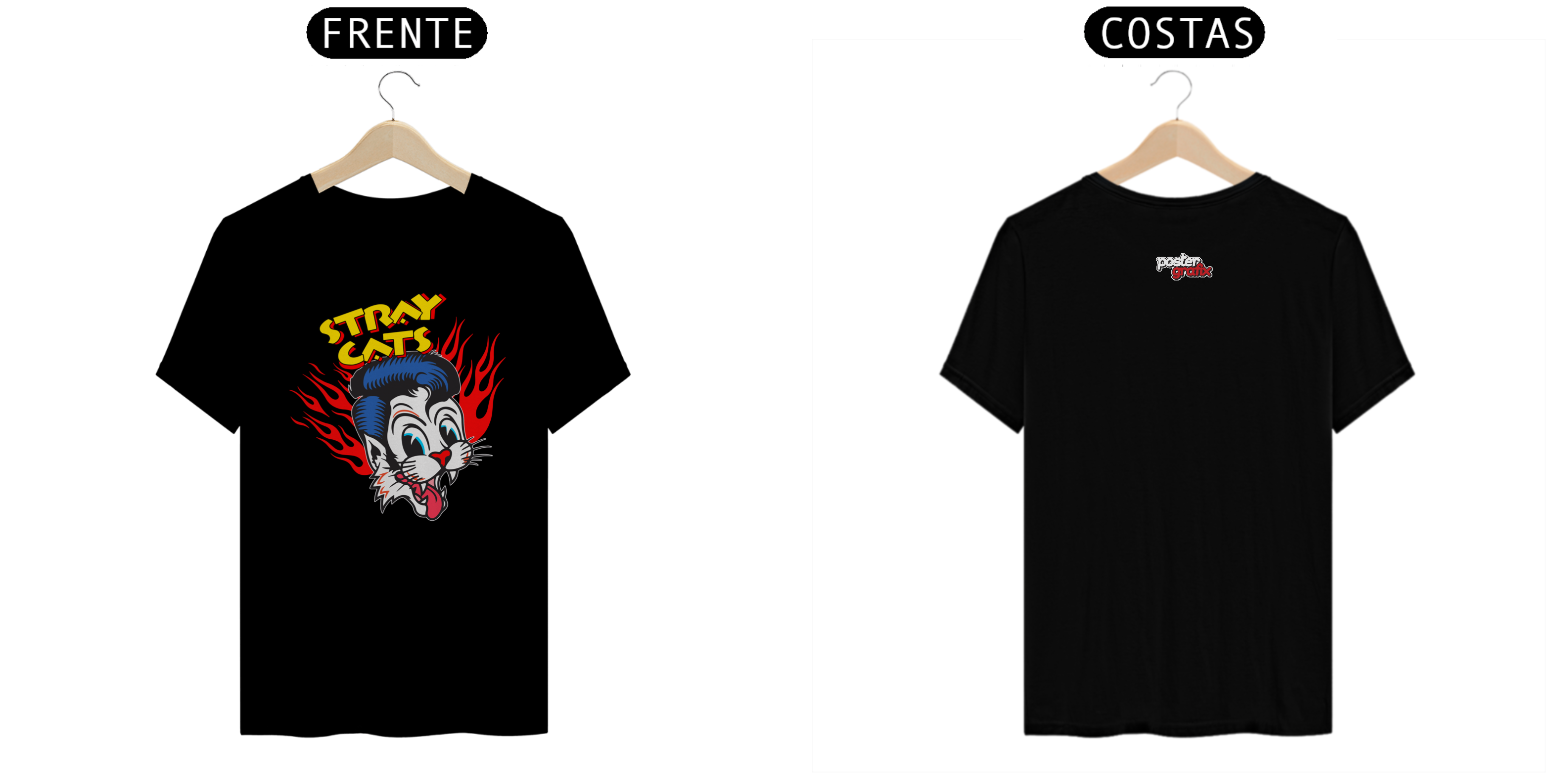 Nome do produto  Camiseta Stray Cats