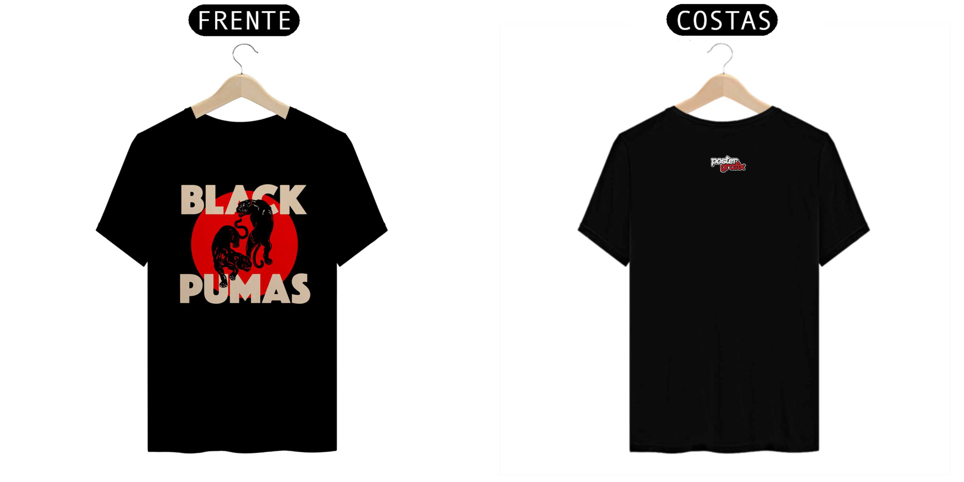 Nome do produto  Camiseta Black Pumas