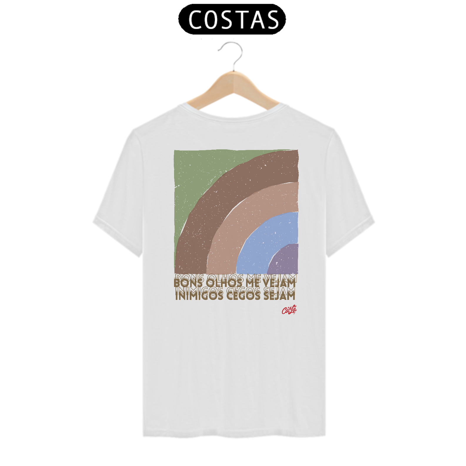 CLÁSSICA BONS OLHOS ARCO-IRIS - COSTAS