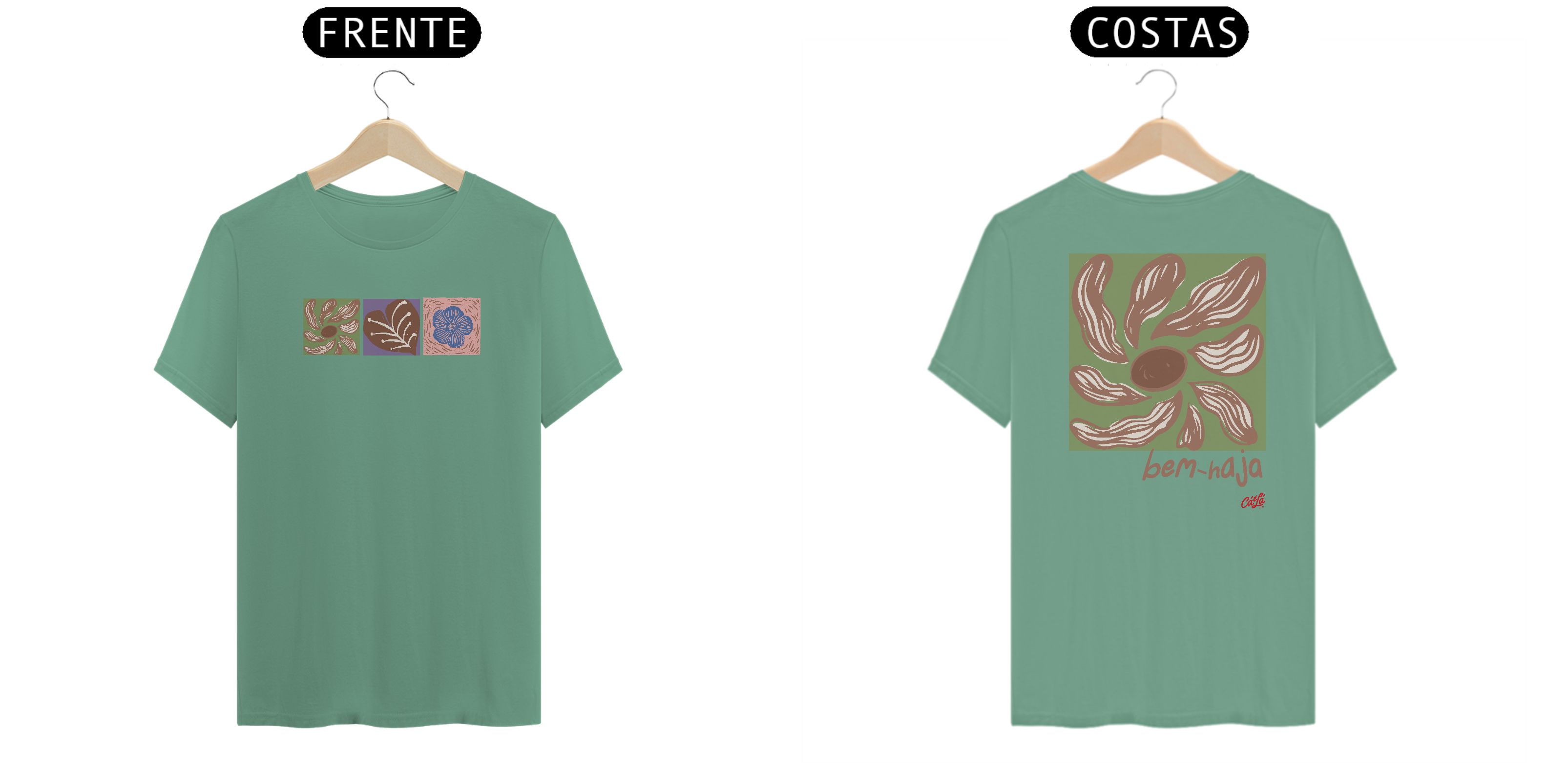 ESTONADA BEM-HAJA MOSAICO E FLOR- FC