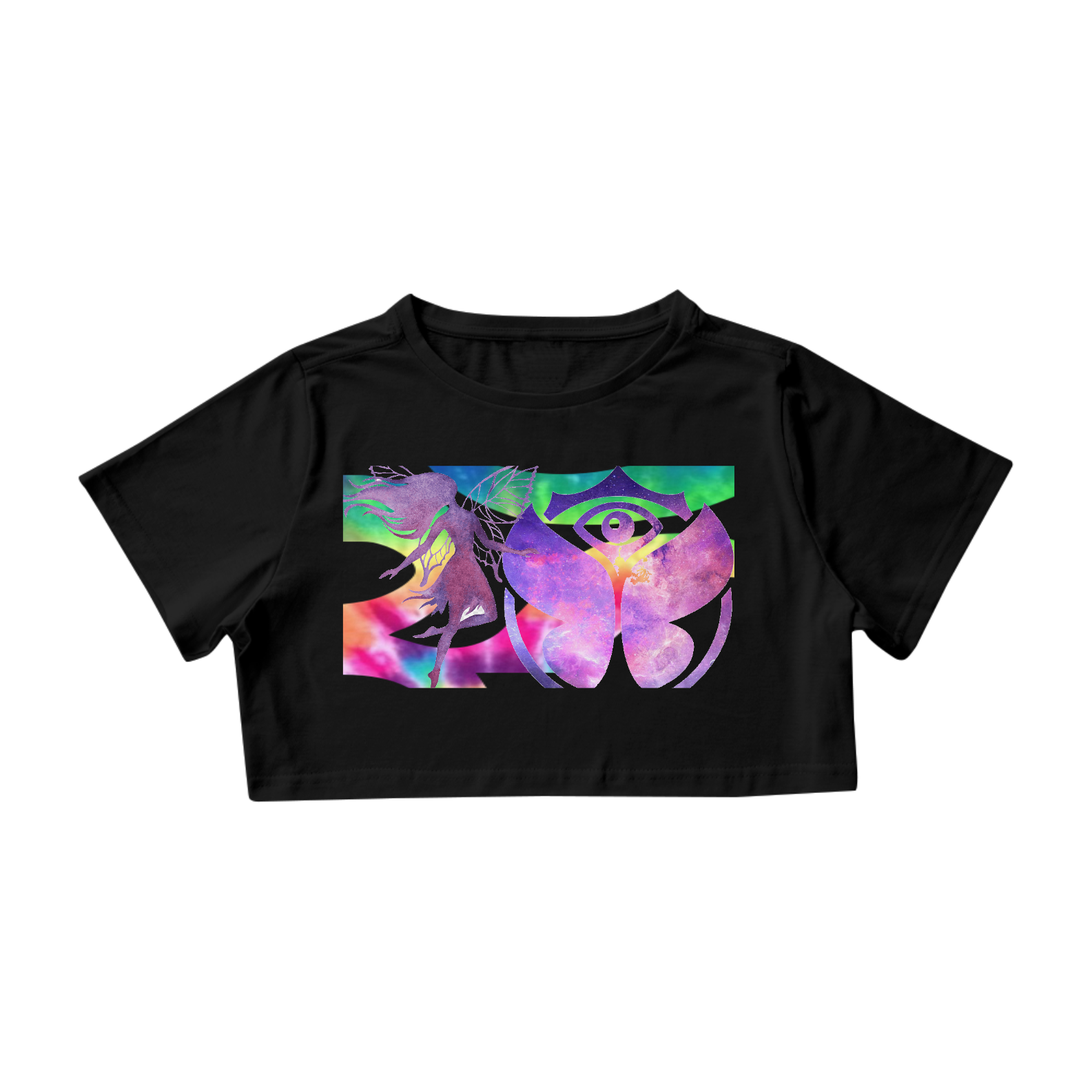 Camisa Cropped Edição especial TOMORROWLAND 