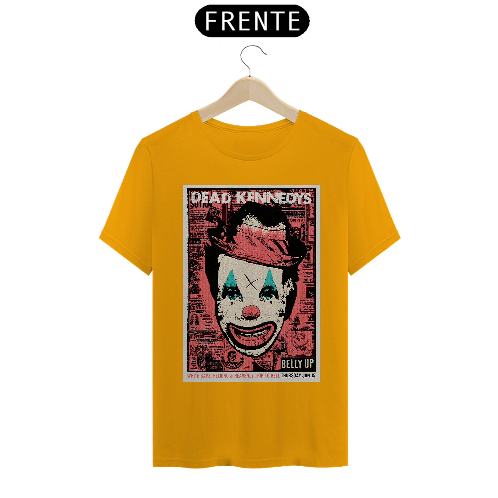 Camiseta Dead Kennedys show em San Diego de 2015