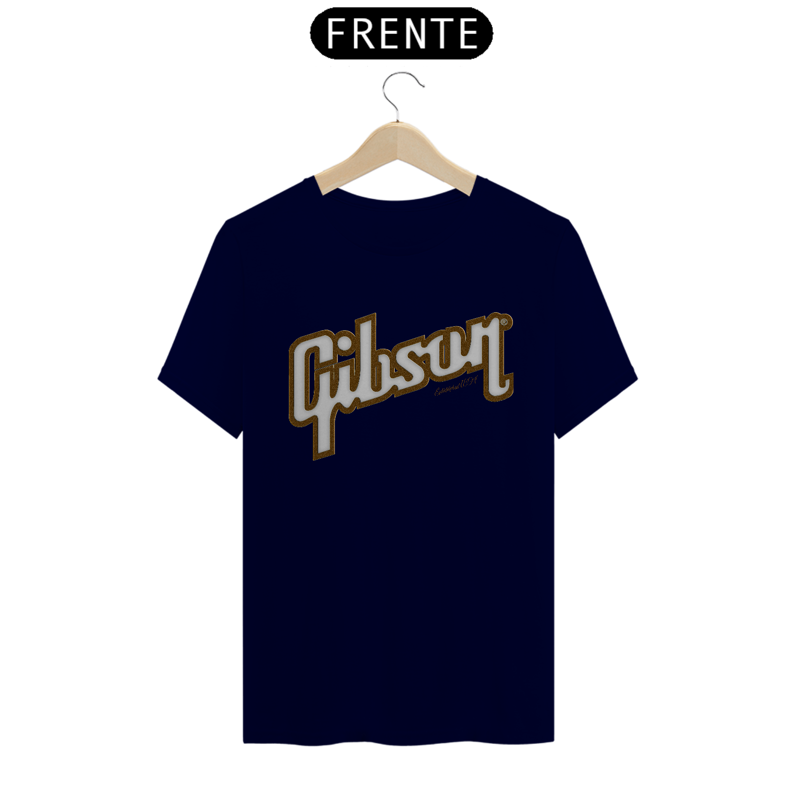 Camiseta Gibson est-1894 - ANTES DE COMPRAR VEJA TABELA DE MEDIDAS ABAIXO DO BOTÃO COMPRAR, POIS TROCA POR ERRO DE TAMANHO É DE RESPONSABILIDADE SUA E GERA CUSTO PRA VOCÊ