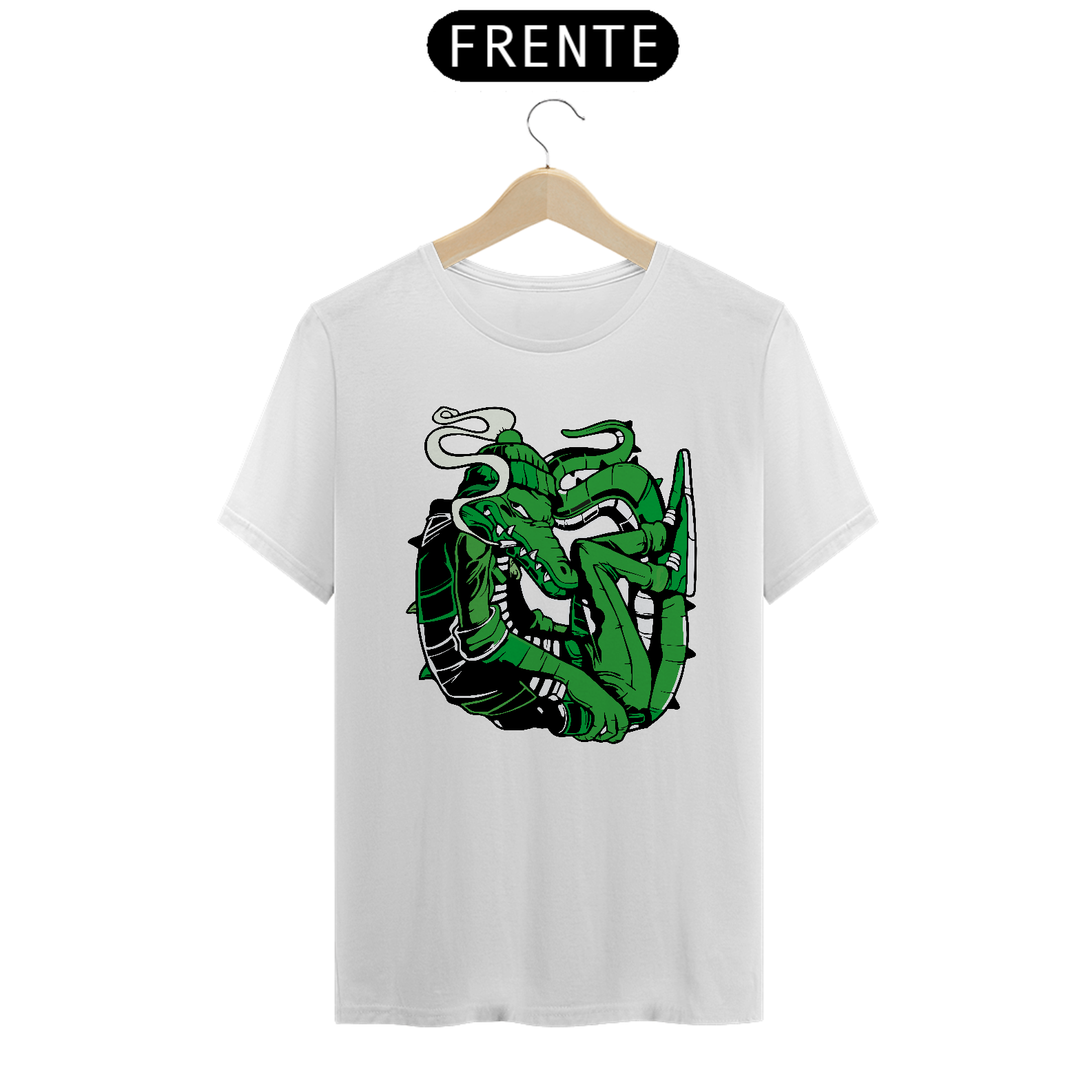 camisera com estampa de jacaré fumando sentado em cartoon