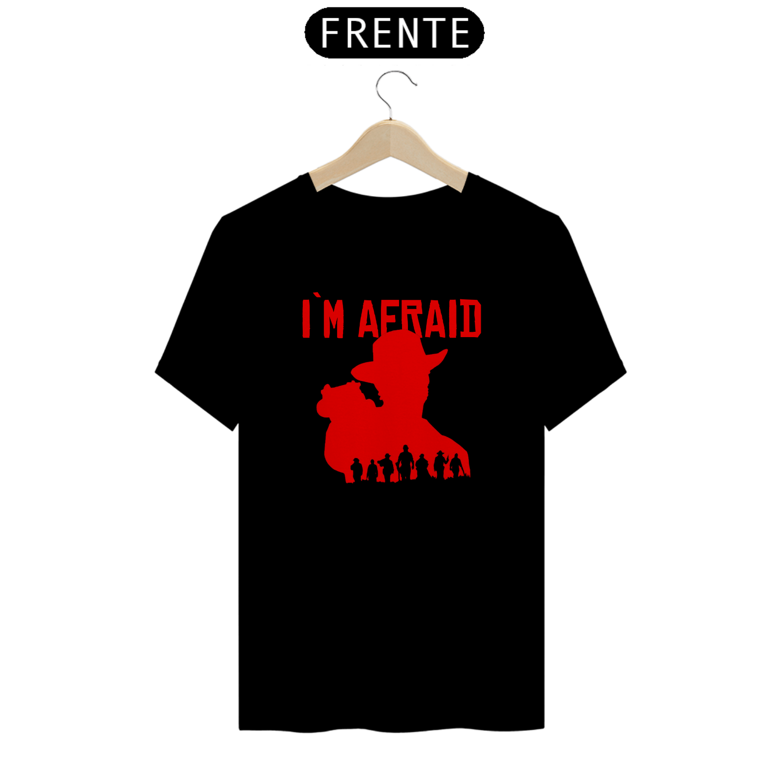 Camiseta Red Dead Arthur Morgan I`m Afraid