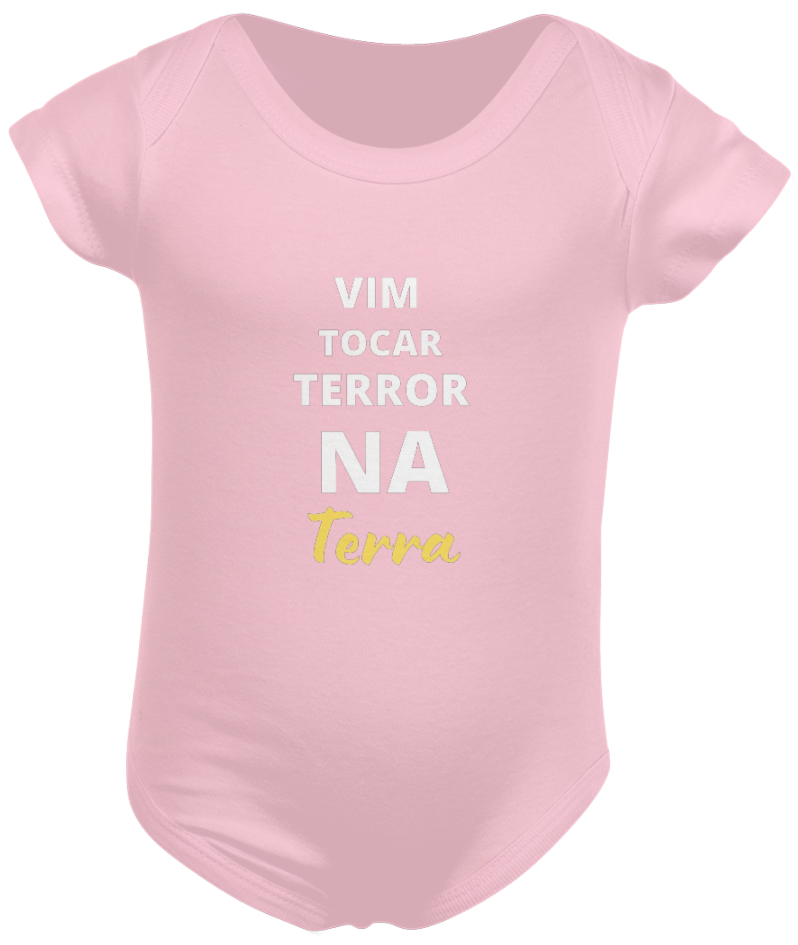 Nome do produto: Baby fashion, vim tocar terror na Terra