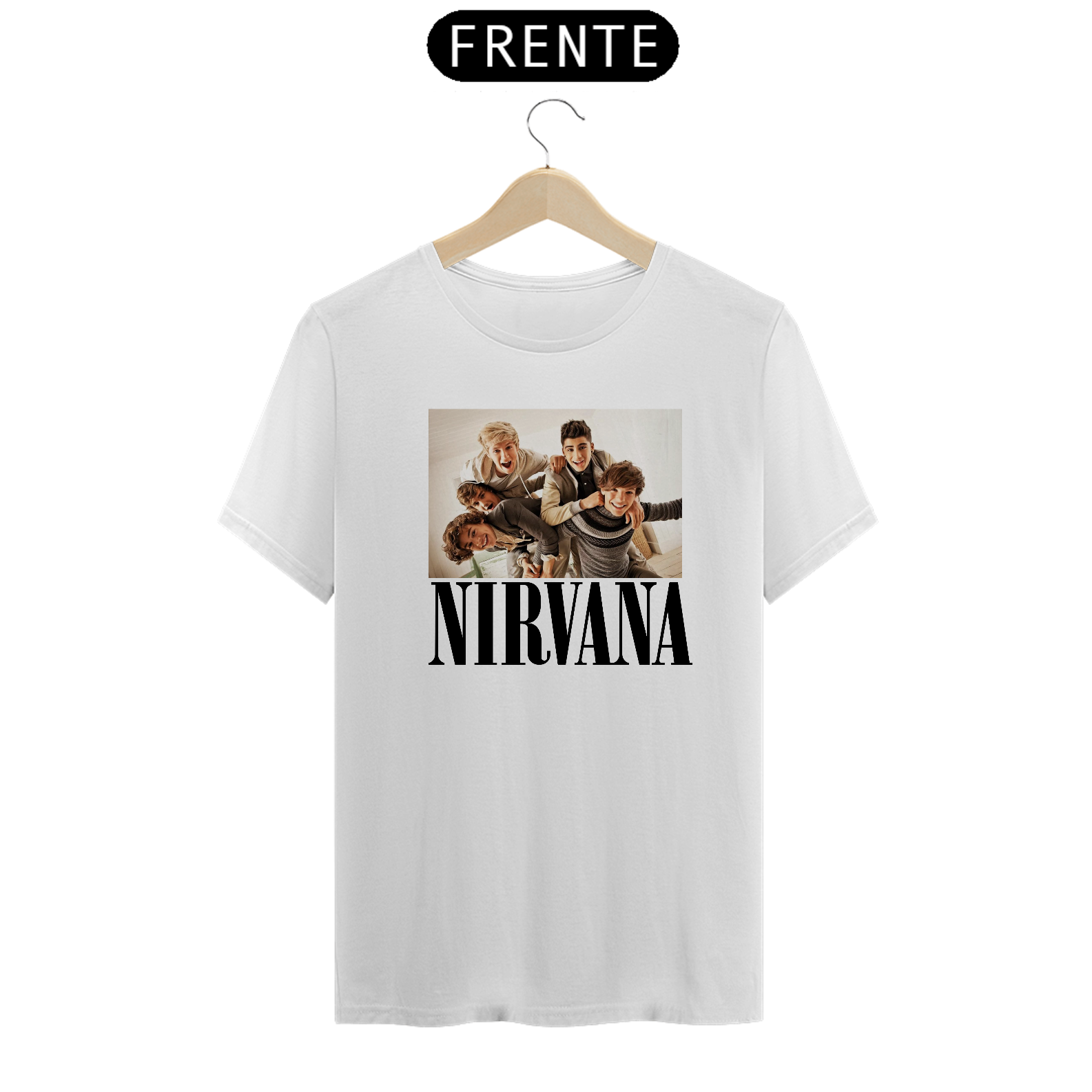 Nome do produto: ONE DIRECTION NIRVANA TSHIRT