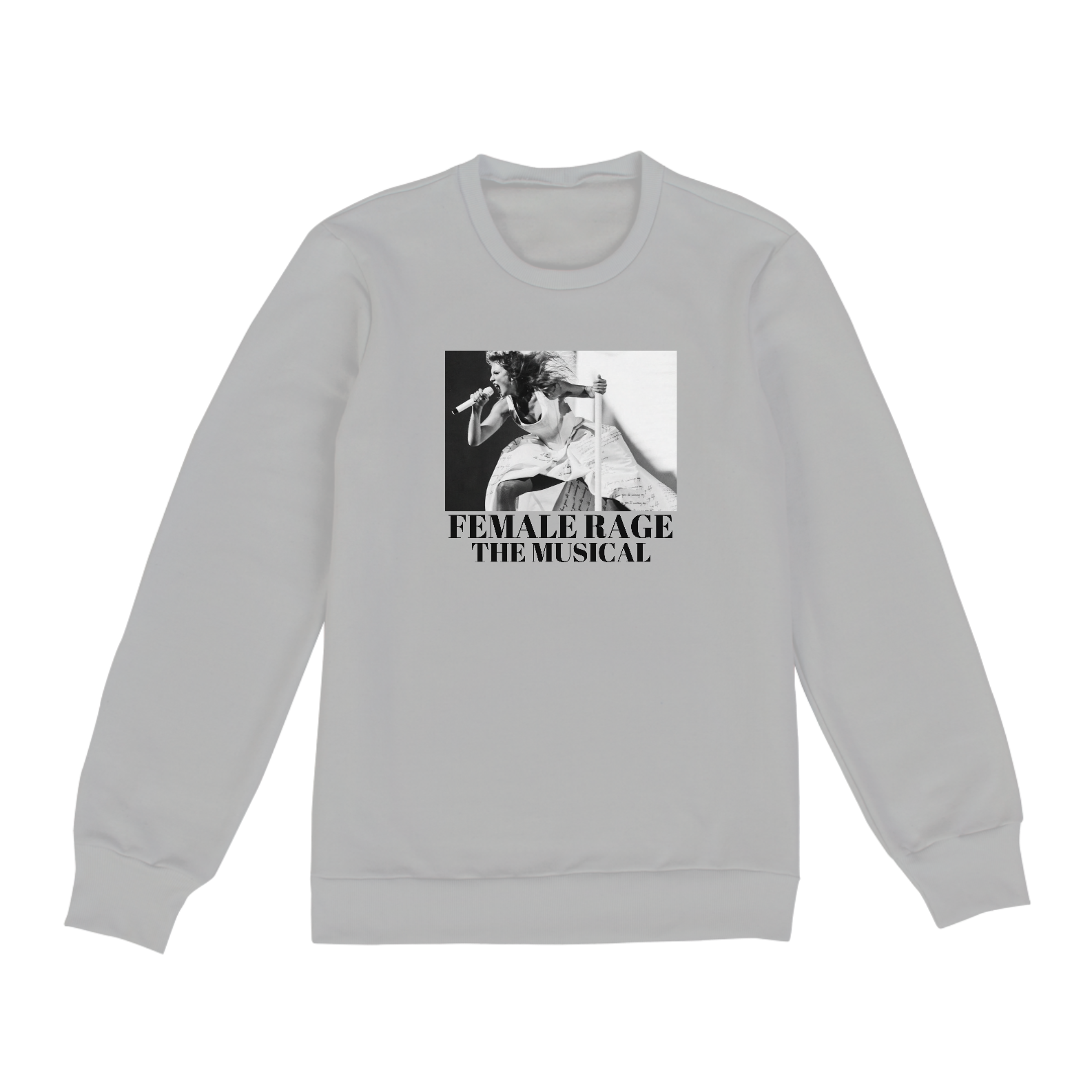 TAYLOR SWIFT FEMALE RAGE MOLETOM BRANCO