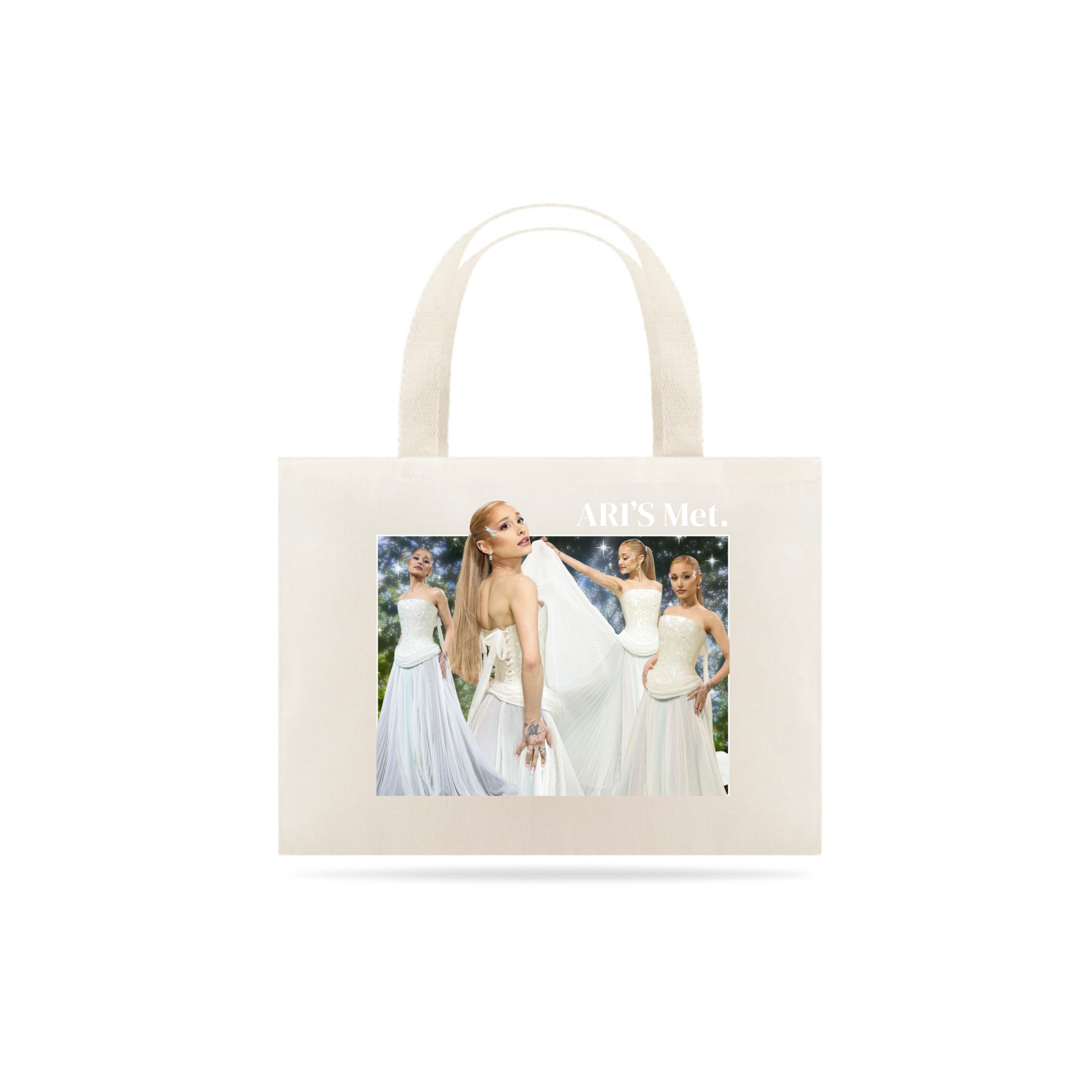 ARIANA GRANDE MET GALA ECOBAG