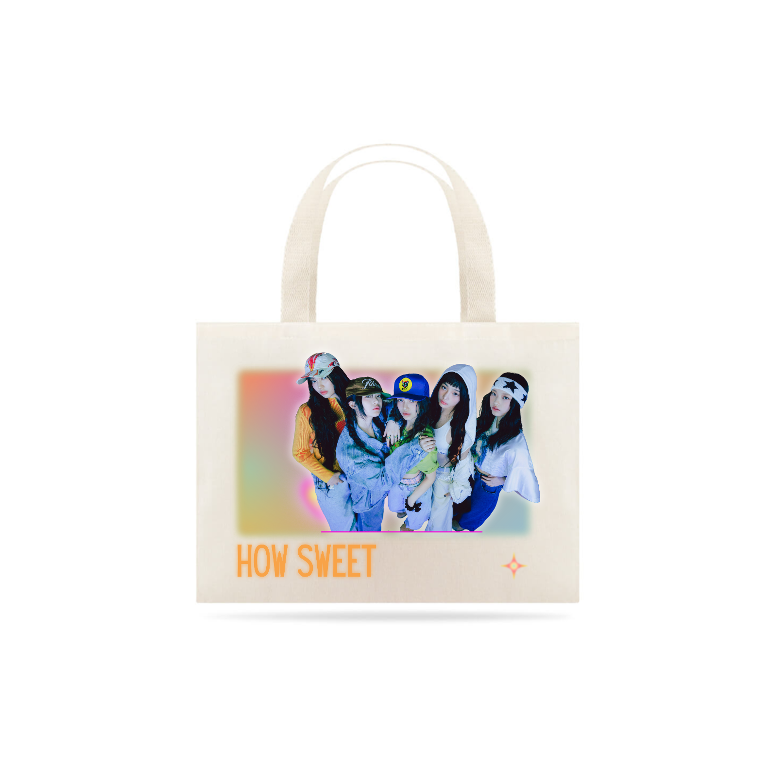 NEWJEANS HOW SWEET SUPERNATURAL ECOBAG 